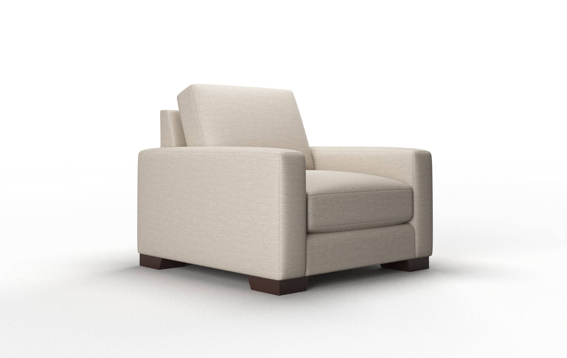 London Naples Almond Chair espresso legs 2