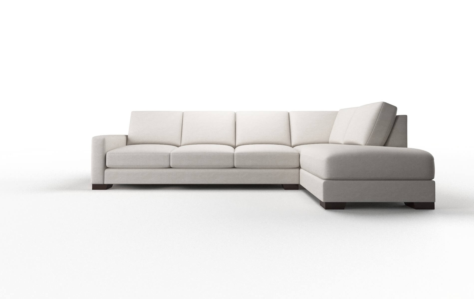 London Noble Grey Panel espresso legs 1