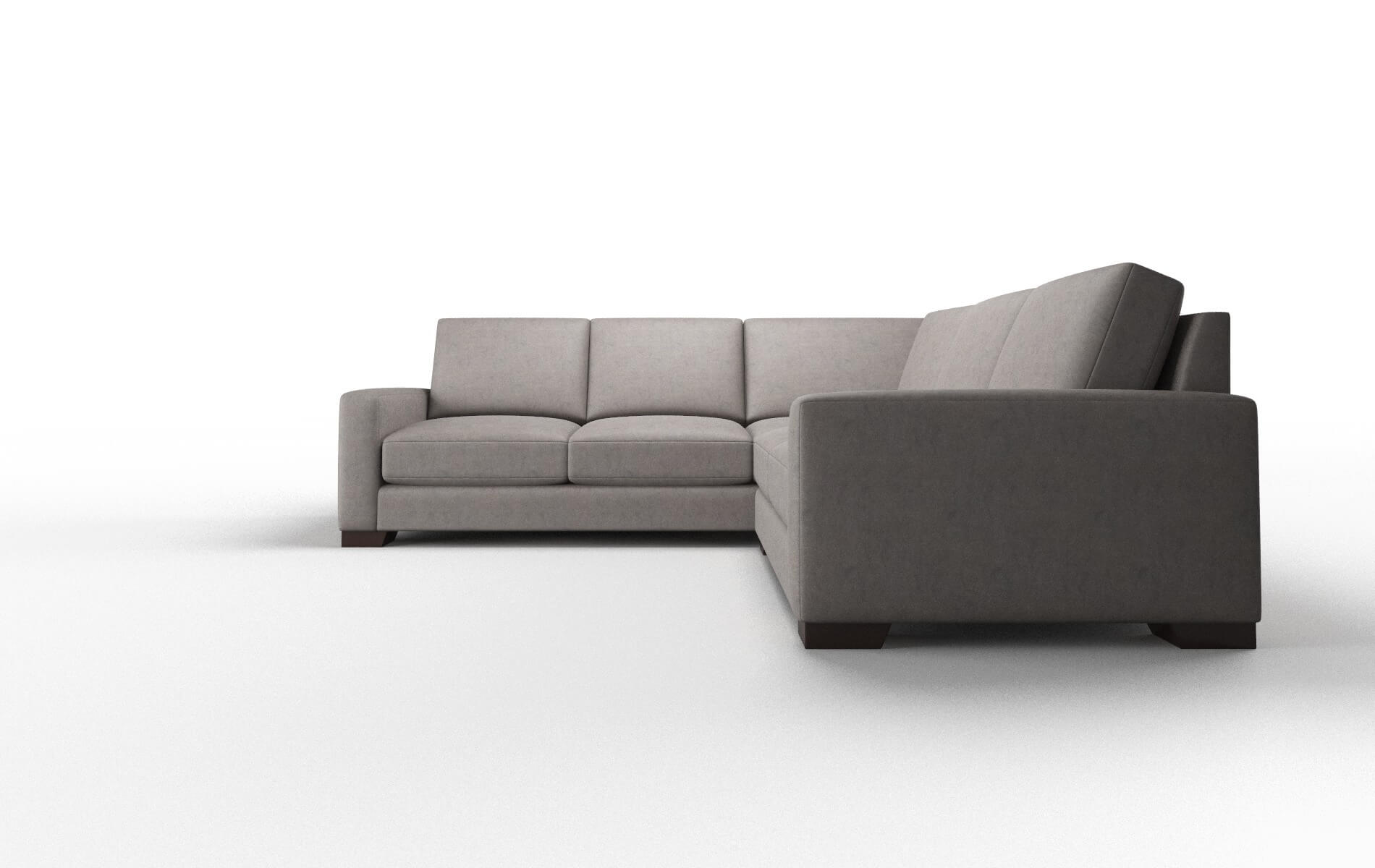 London Noble Otter Sectional espresso legs 5