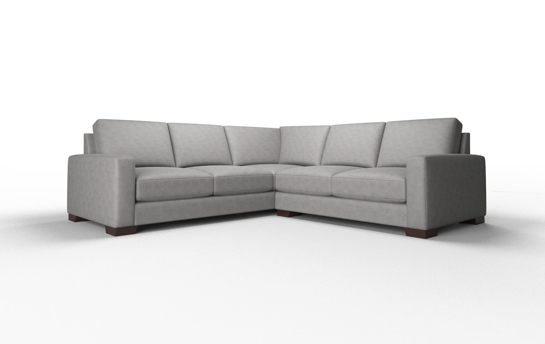 London Noble Smoke Sectional espresso legs 1