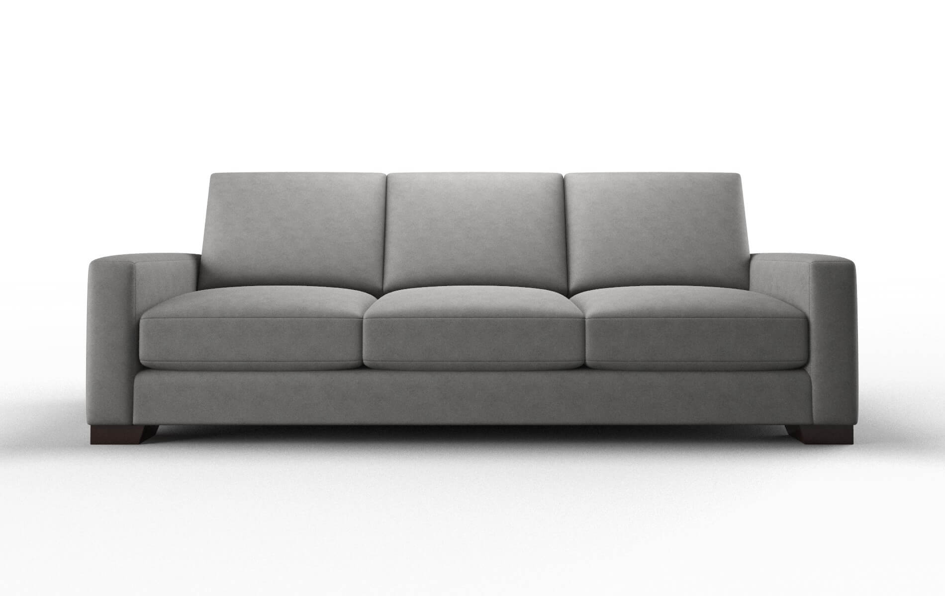London Noble smoke Sofa Espresso Legs  1