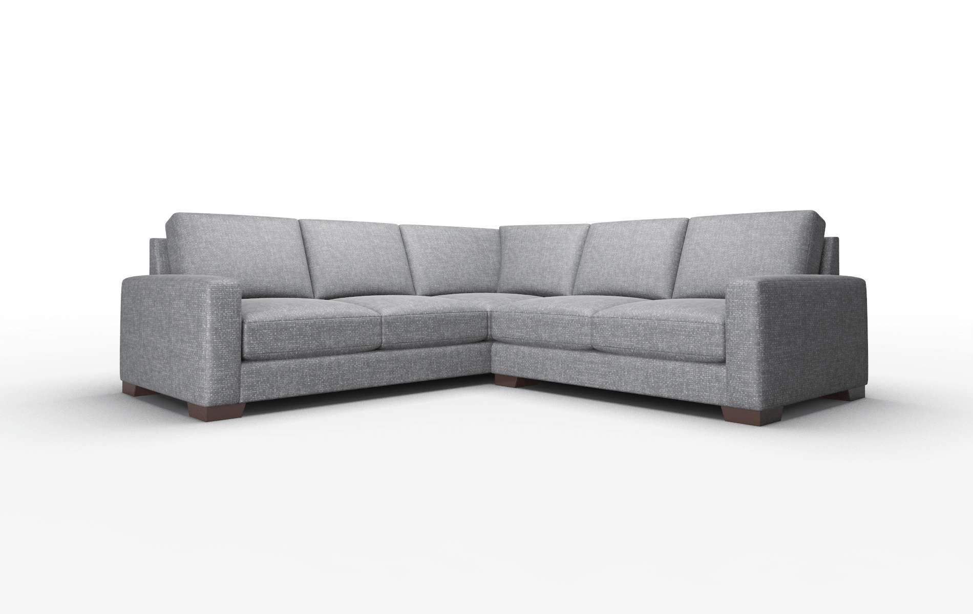 London Notion Graphite Sectional espresso legs 1