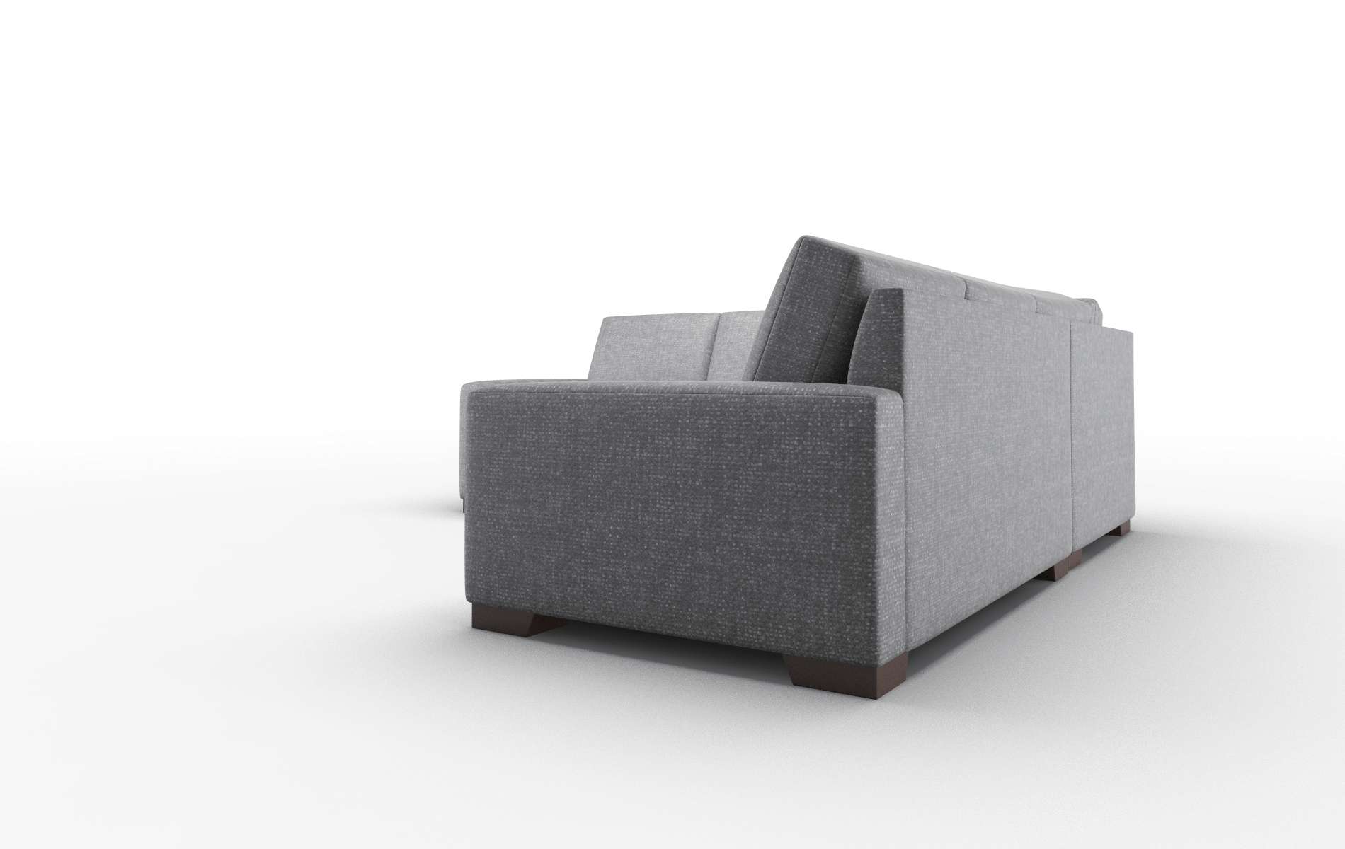 London Notion Graphite Sectional espresso legs 4