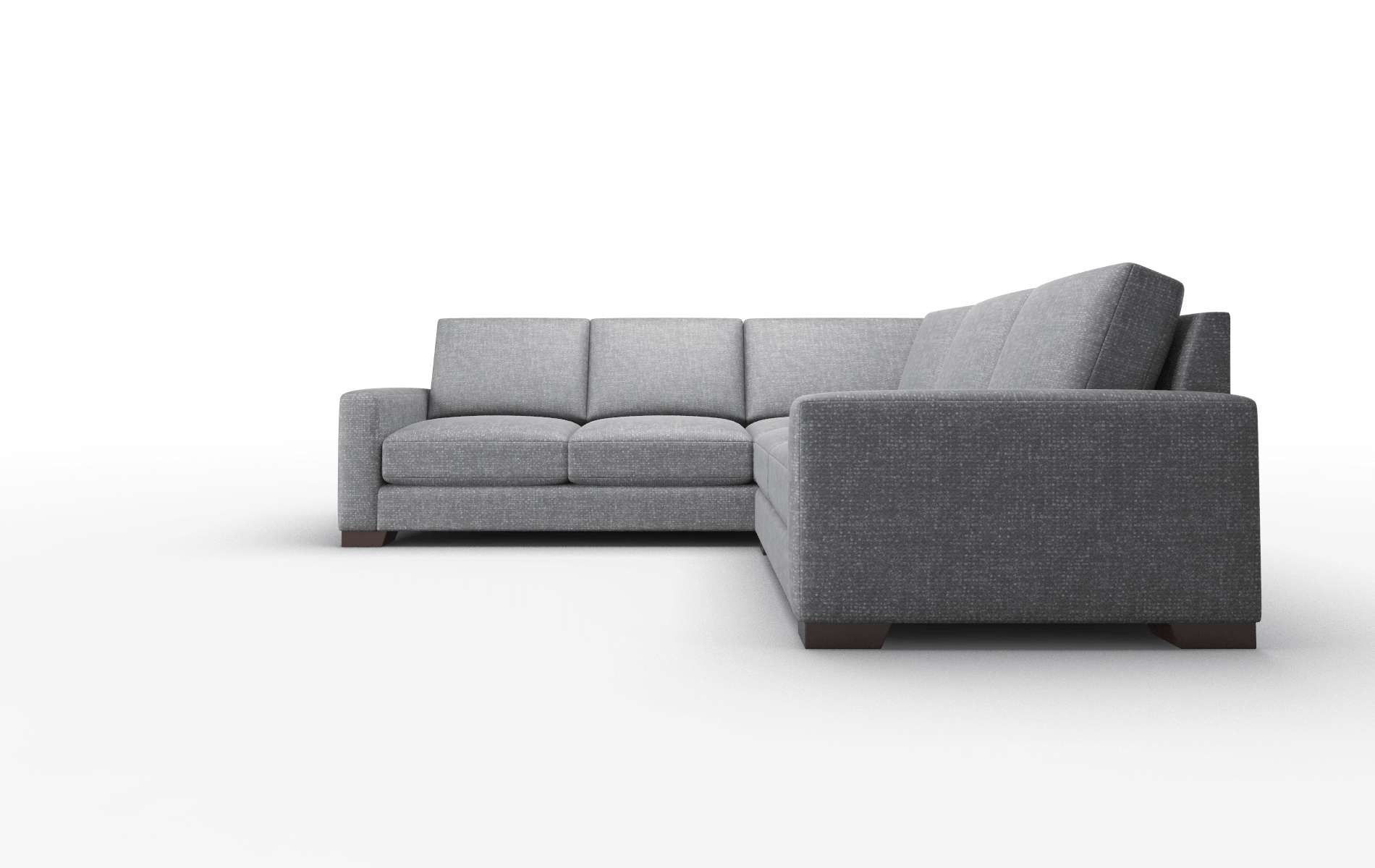 London Notion Graphite Sectional espresso legs 5