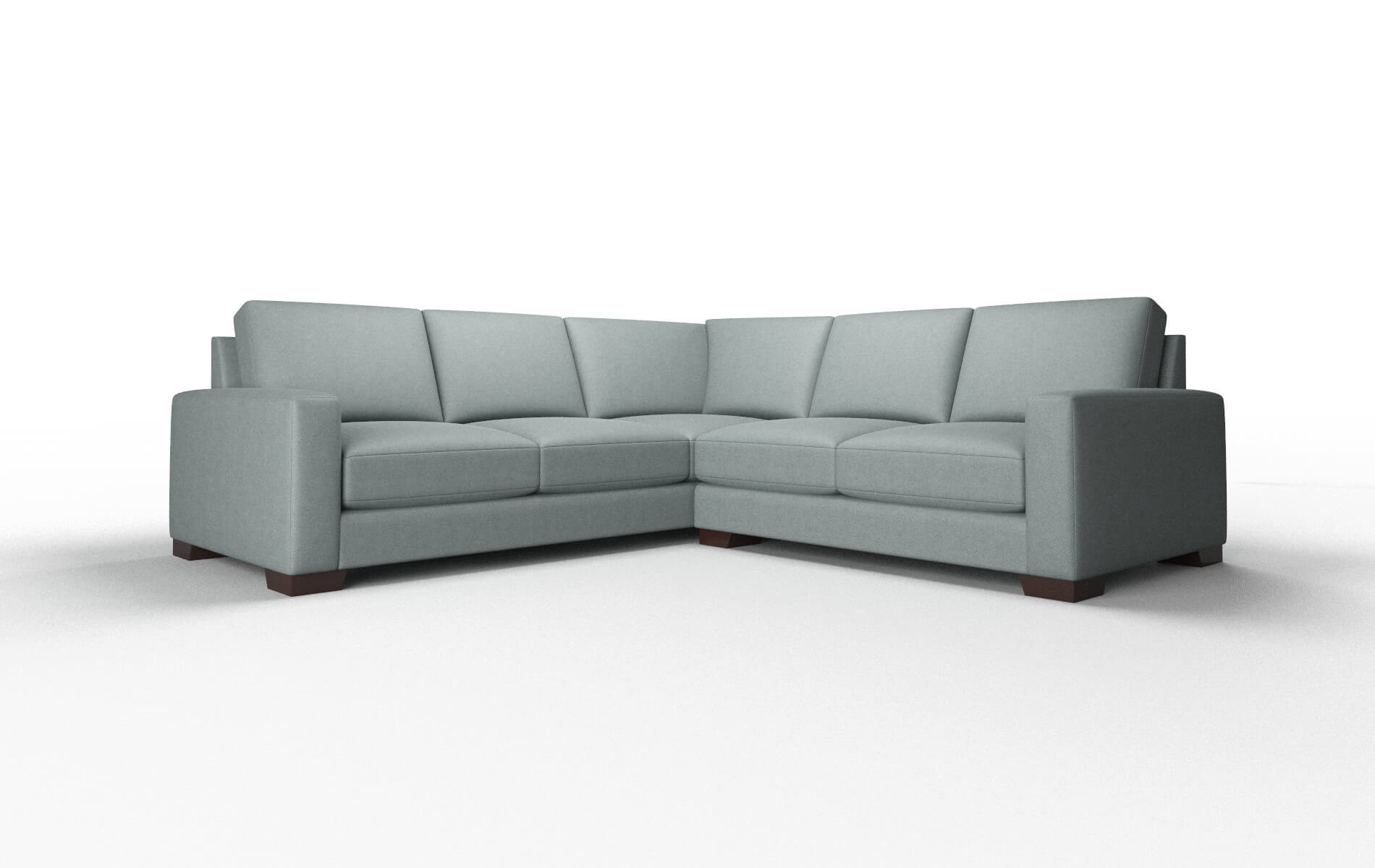 London Oakley Baltic Sectional espresso legs 1