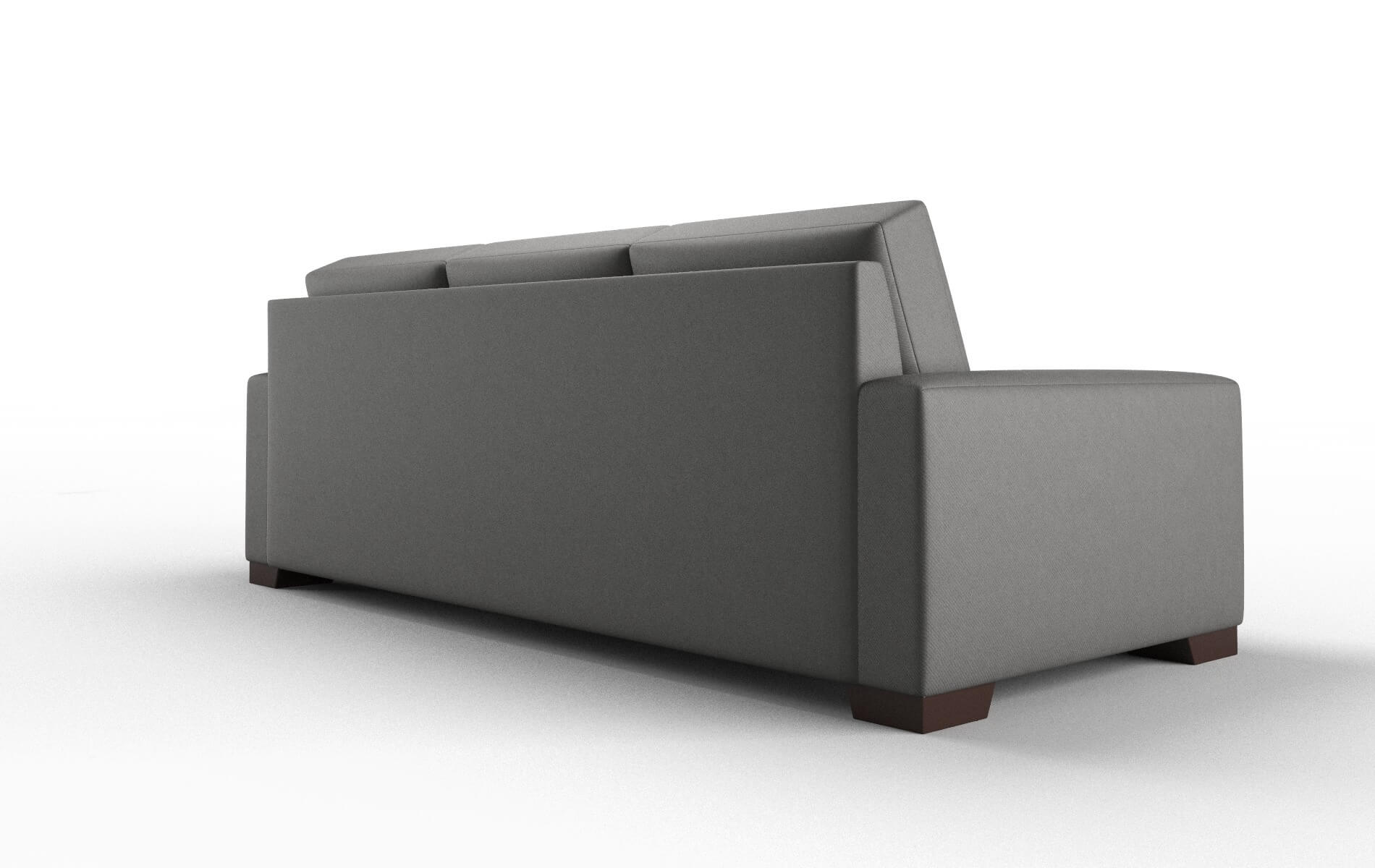 London Oakley Charcoal Sofa espresso legs 5