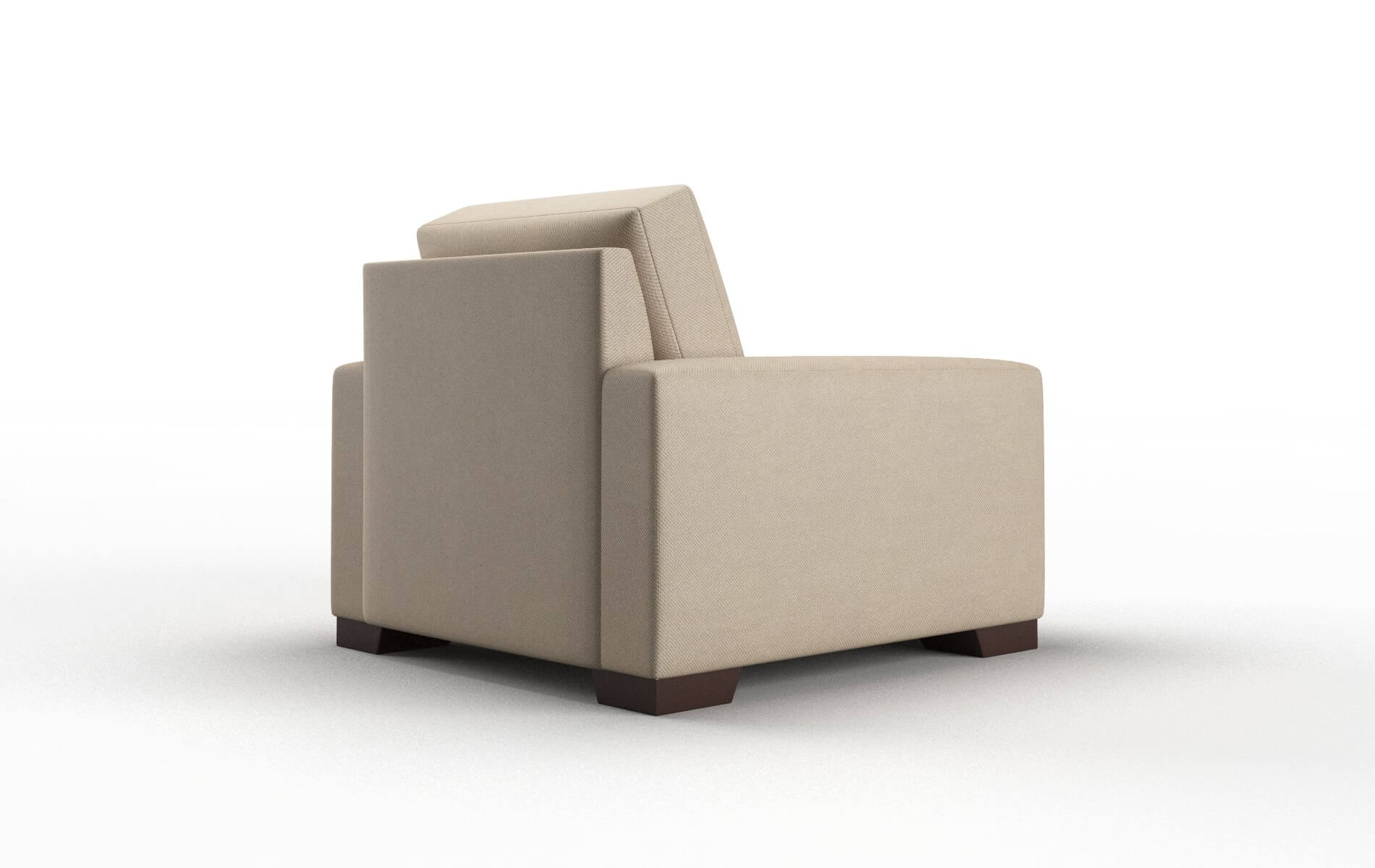 London Oakley Taupe Chair espresso legs 5