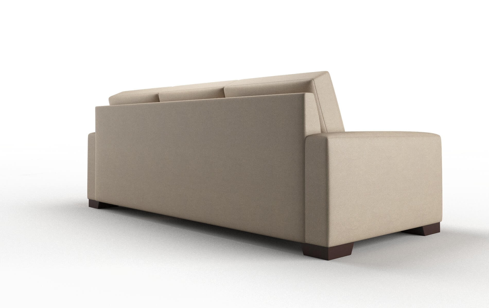 London Oakley Taupe Sofa espresso legs 5