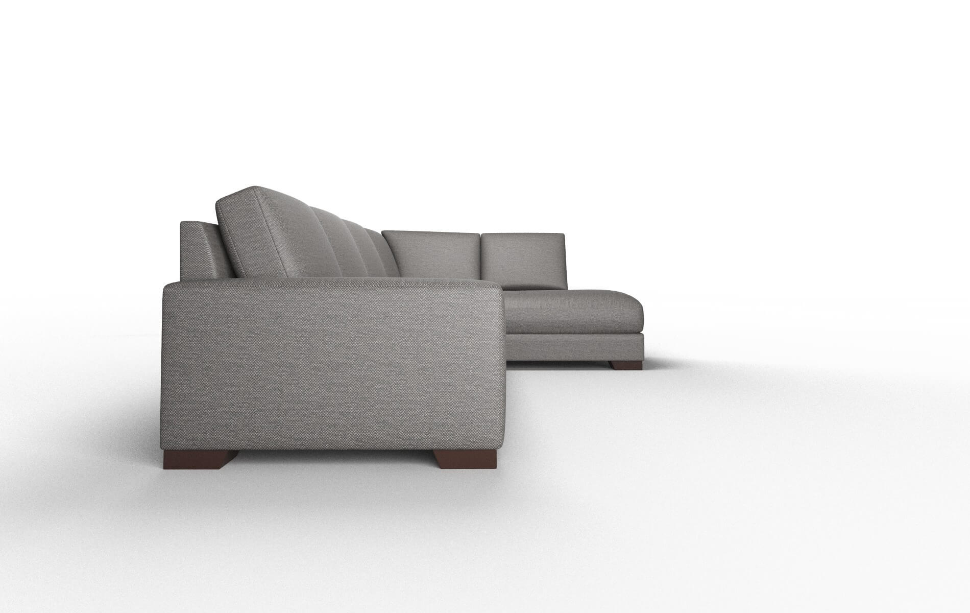 London Oscar Charcoal Panel espresso legs 3