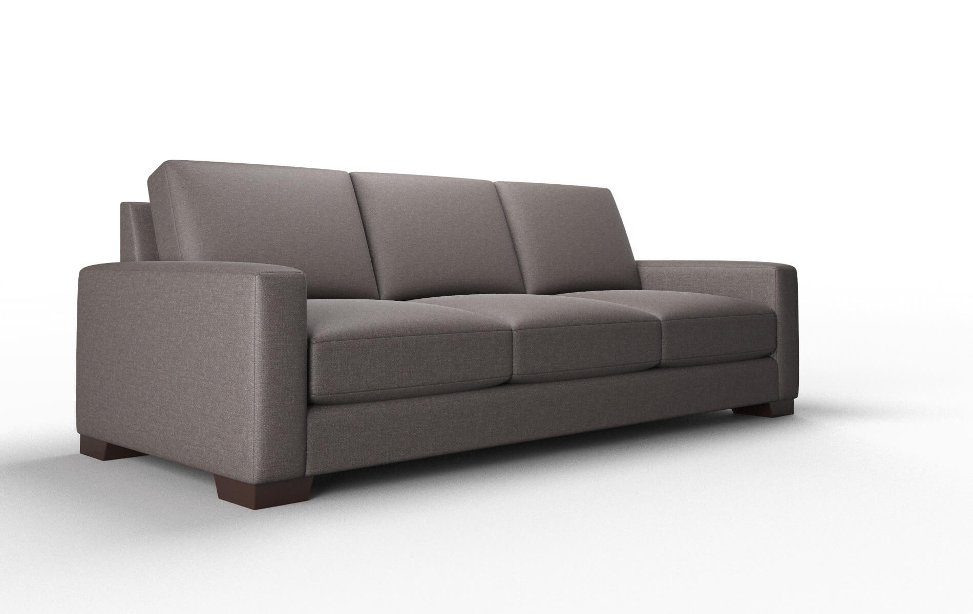 London Oscar Chocolate Sofa espresso legs 2
