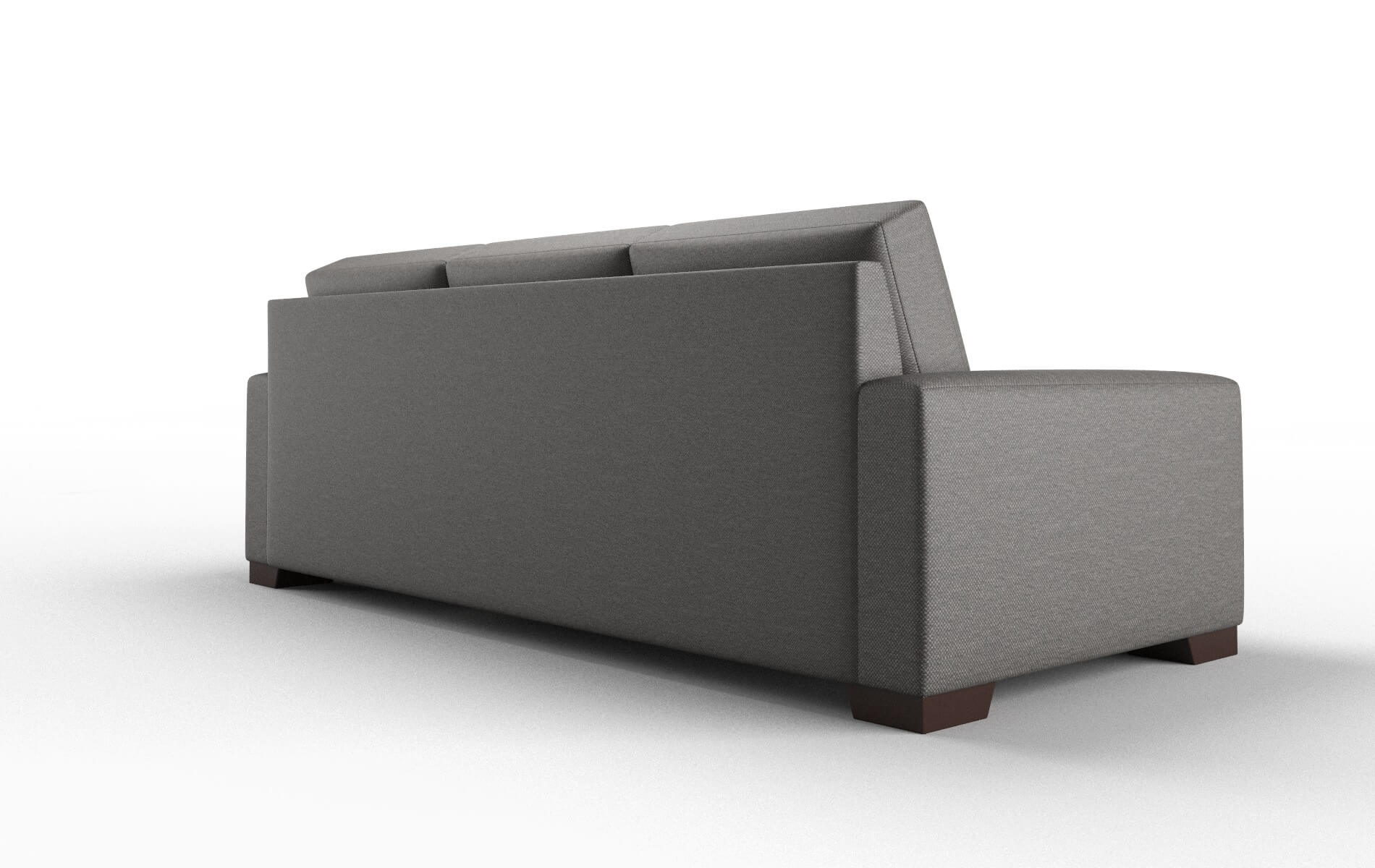 London Oscar Grey Sofa espresso legs 5