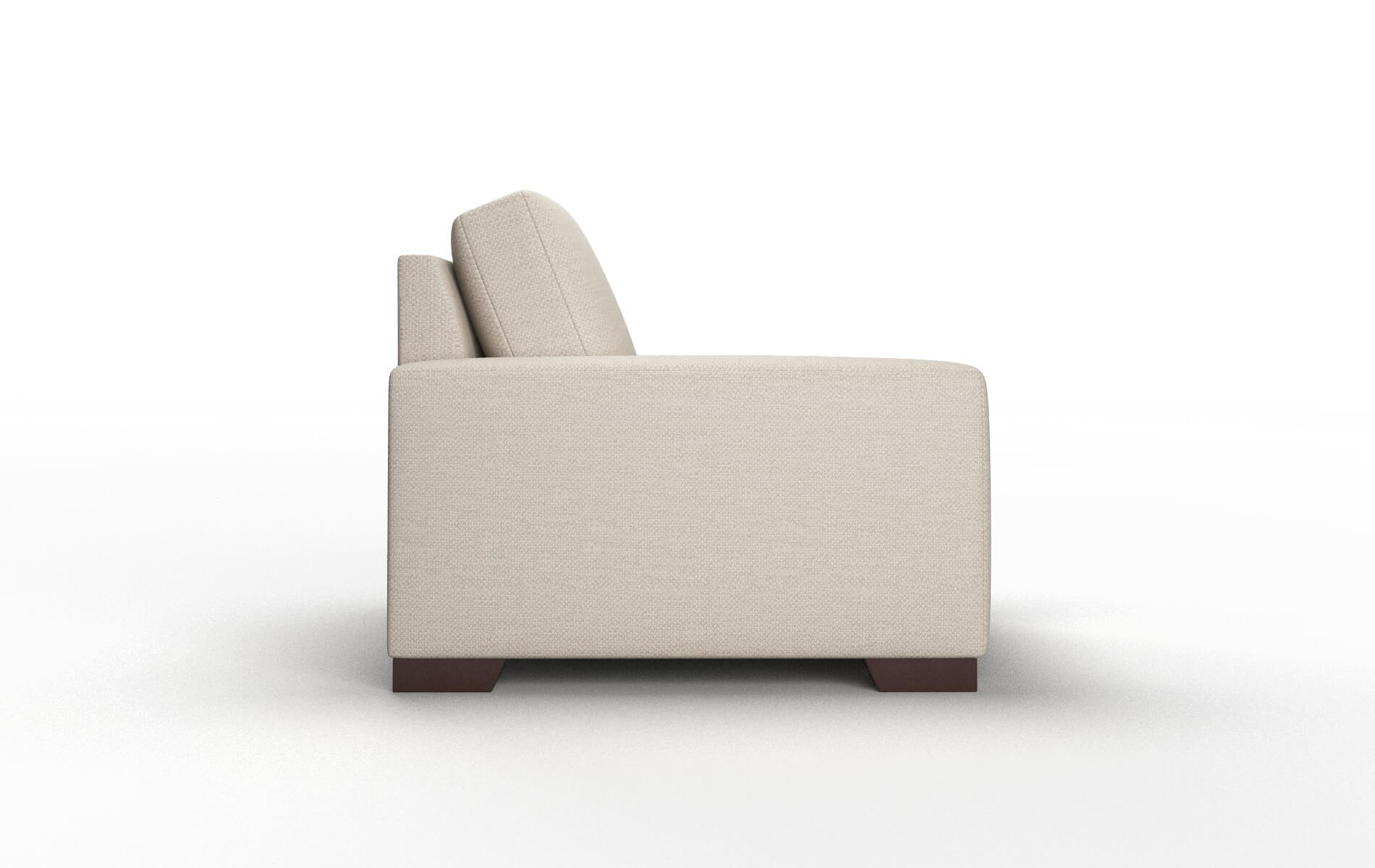 London Oscar Linen Chair espresso legs 3