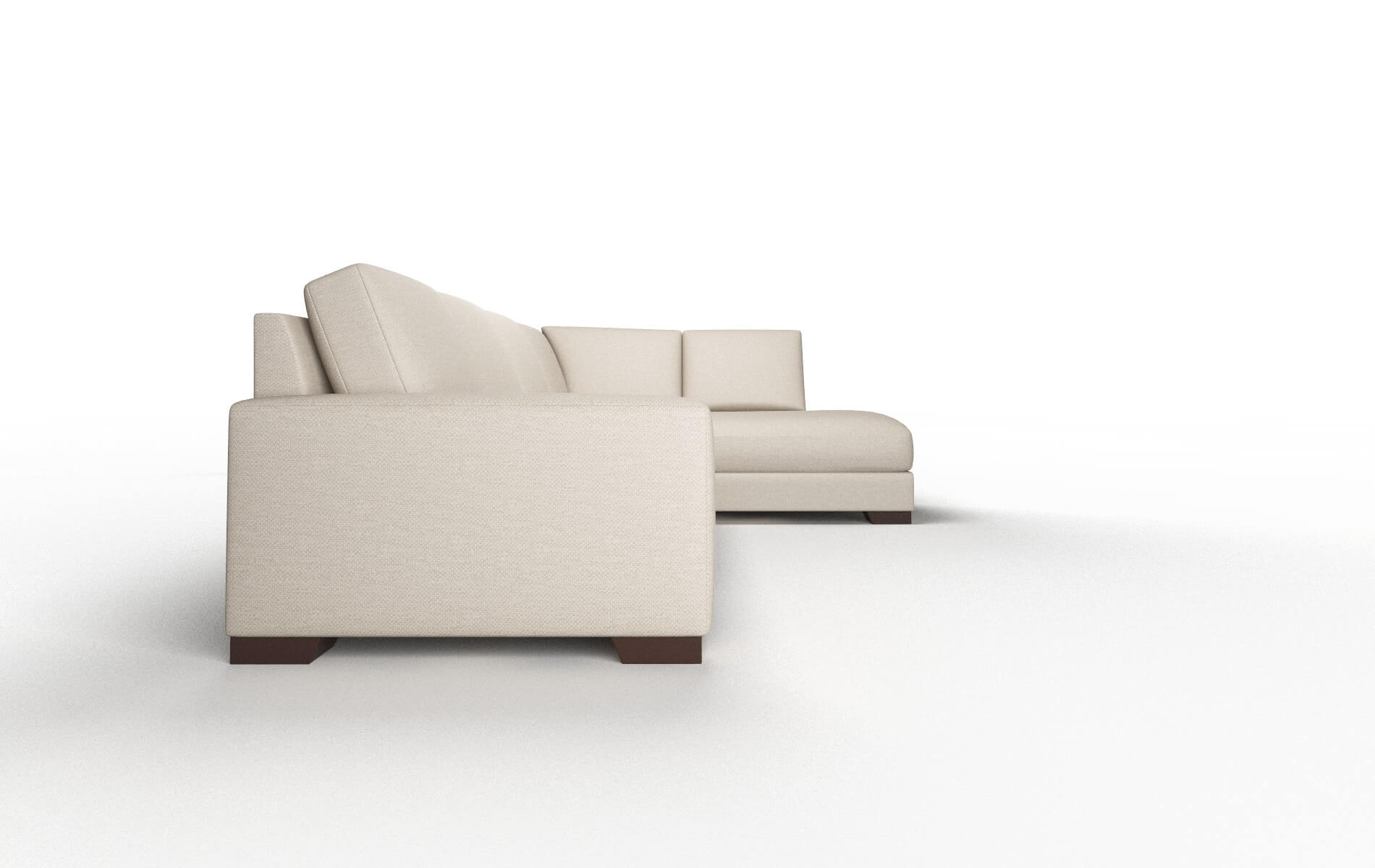 London Oscar Linen Panel espresso legs 3