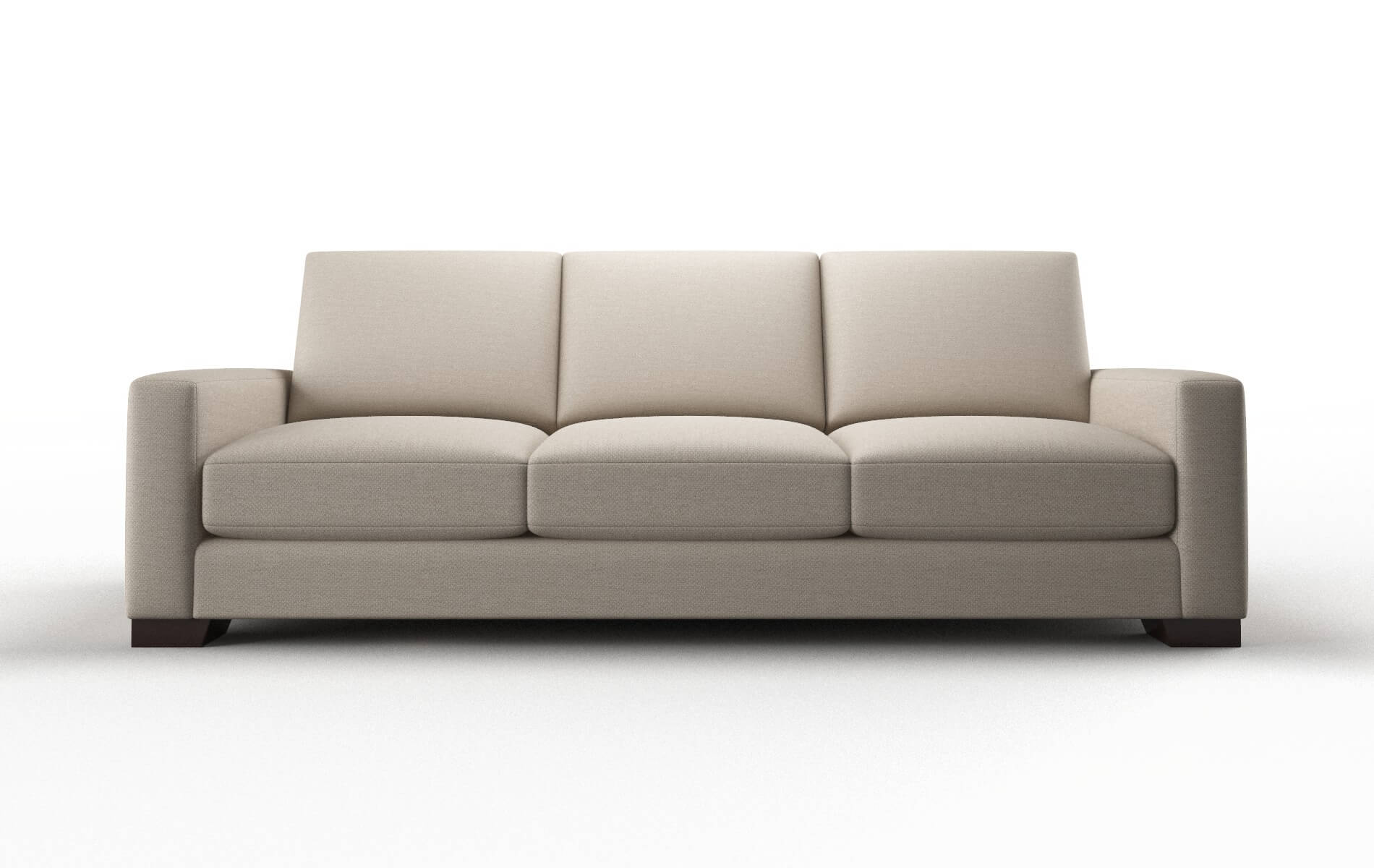 London Oscar linen Sofa Espresso Legs  1