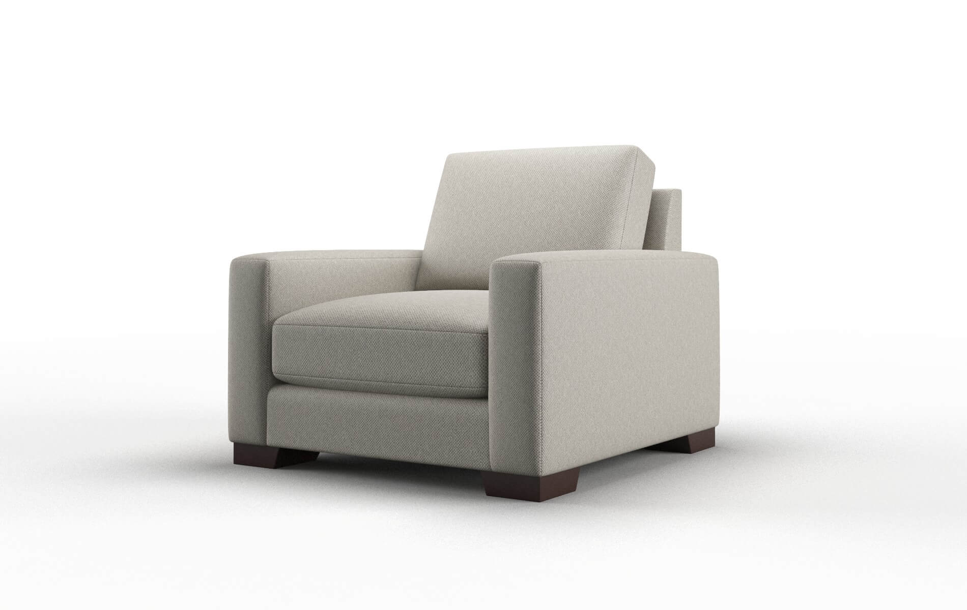 London Oscar Silver Chair espresso legs 4