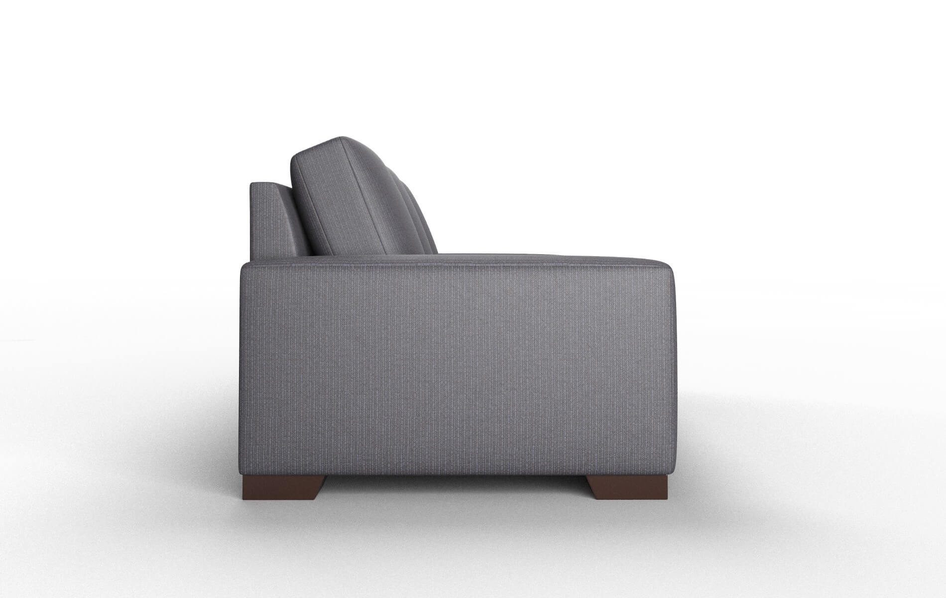 London Parker Charcoal Sofa espresso legs 3