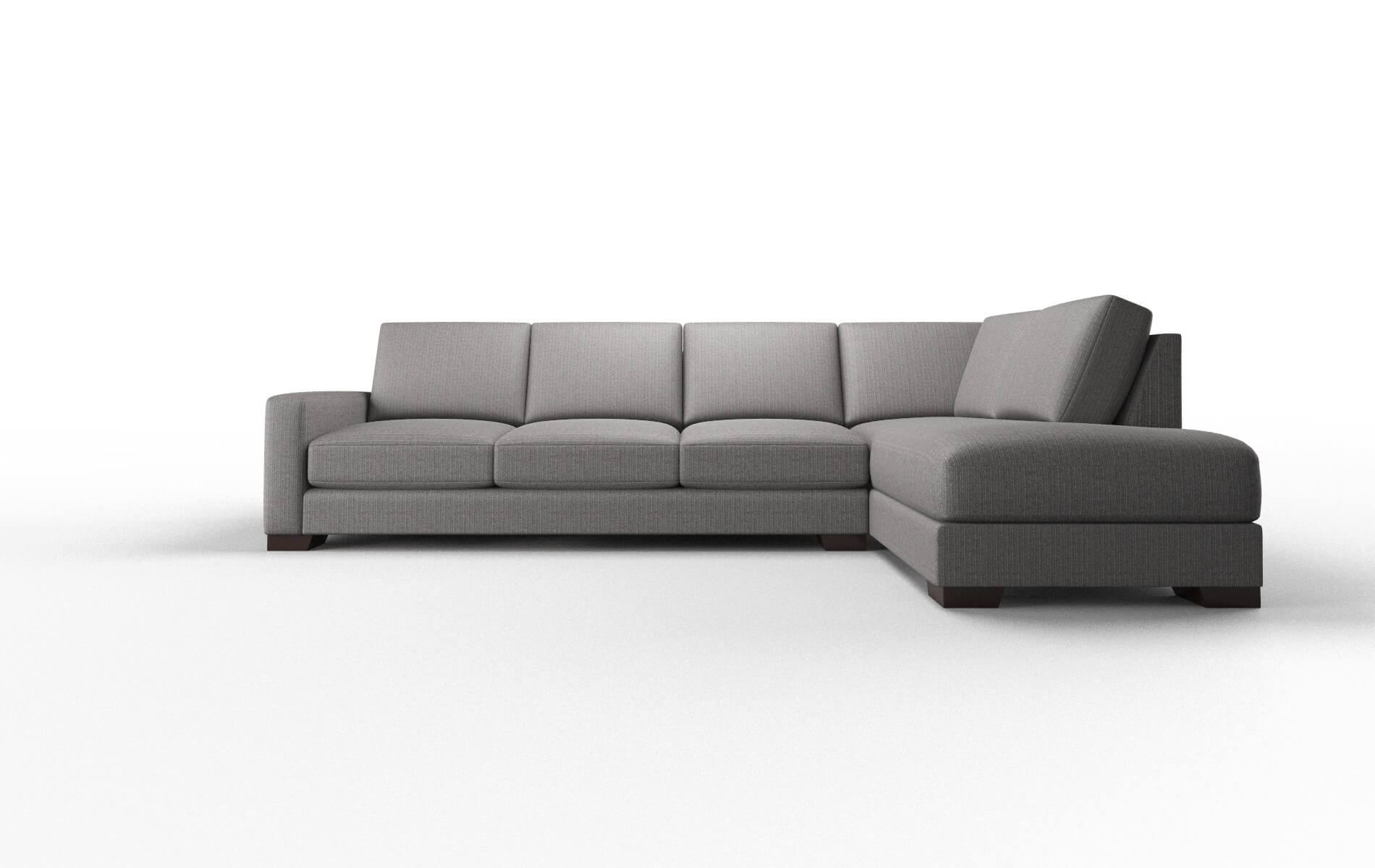 London Parker Graphite Panel espresso legs 1