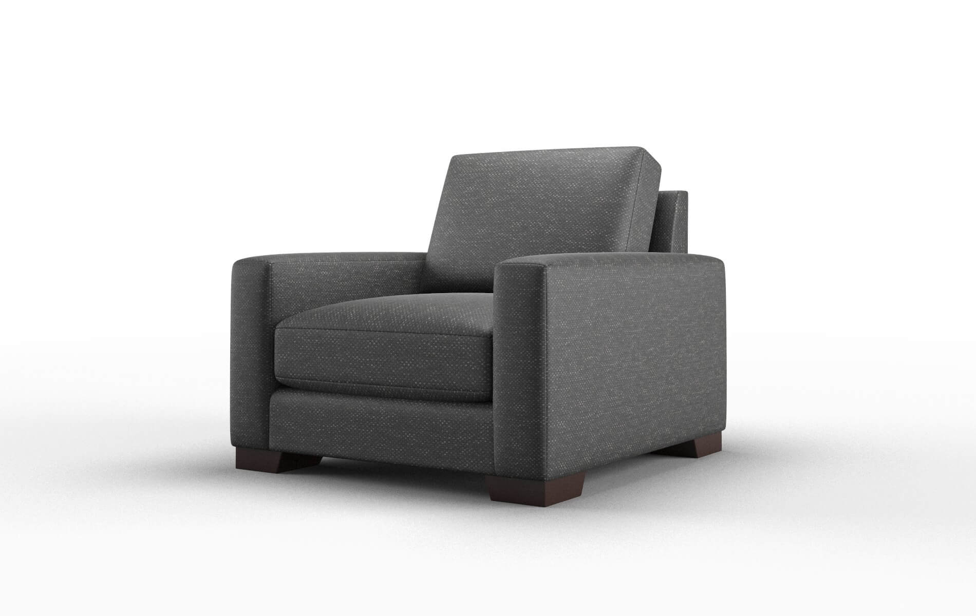 London Phoenix Charcoal Chair espresso legs 4