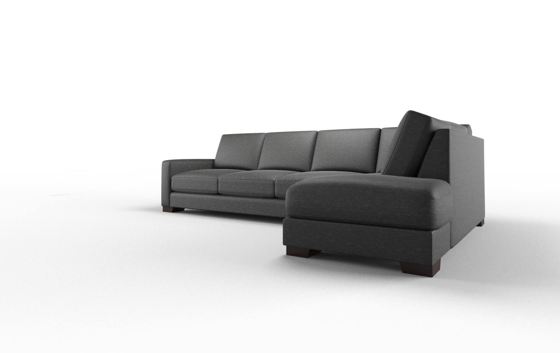 London Phoenix Charcoal Panel espresso legs 4