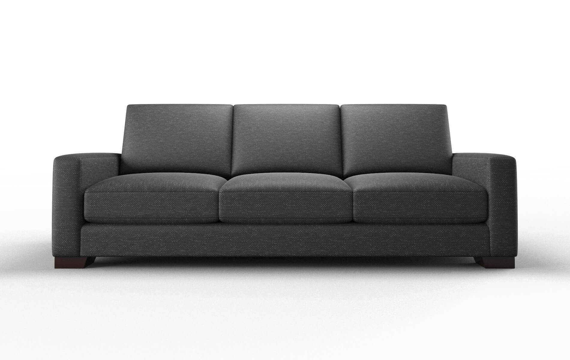 London Phoenix Charcoal Sofa espresso legs 1