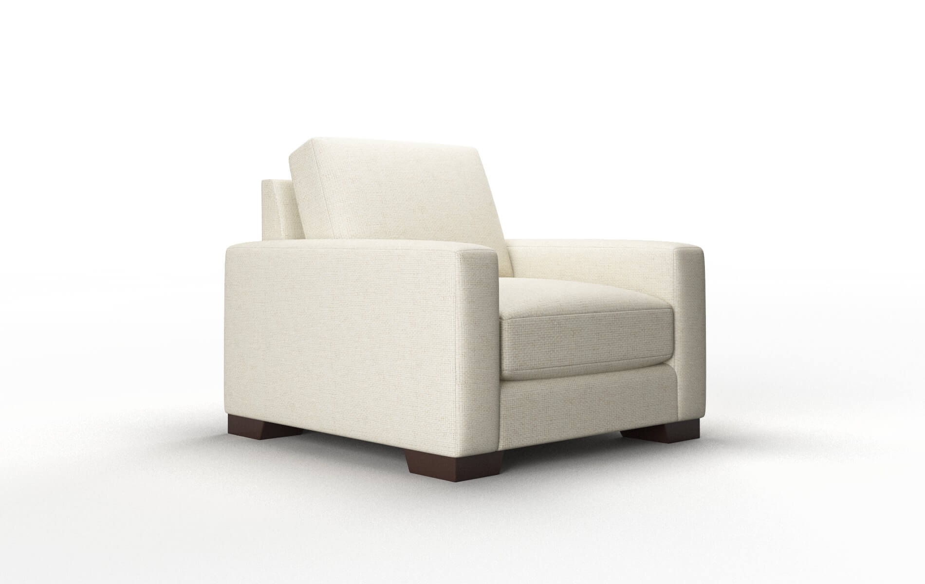 London Phoenix Ivory Chair espresso legs 2