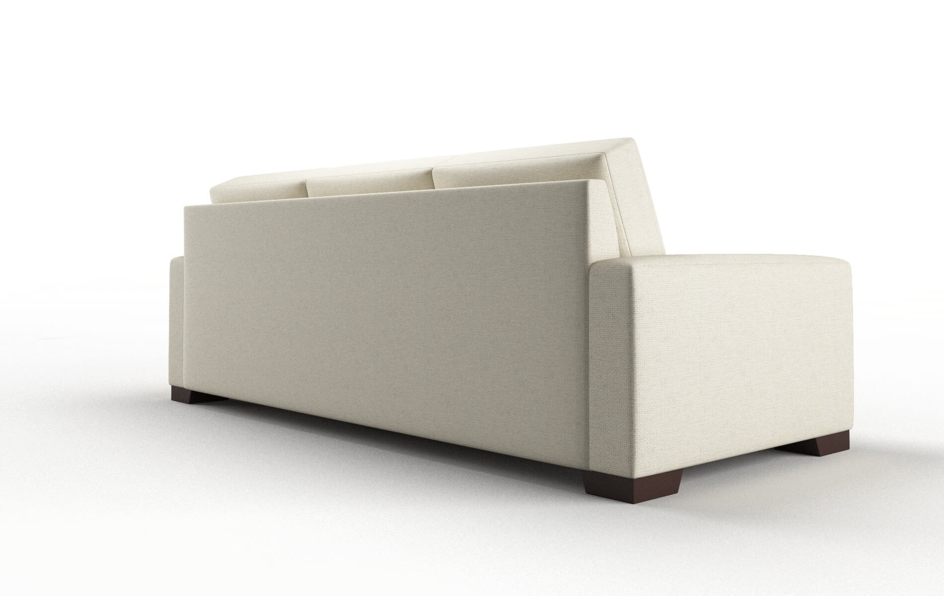 London Phoenix Ivory Sofa espresso legs 5