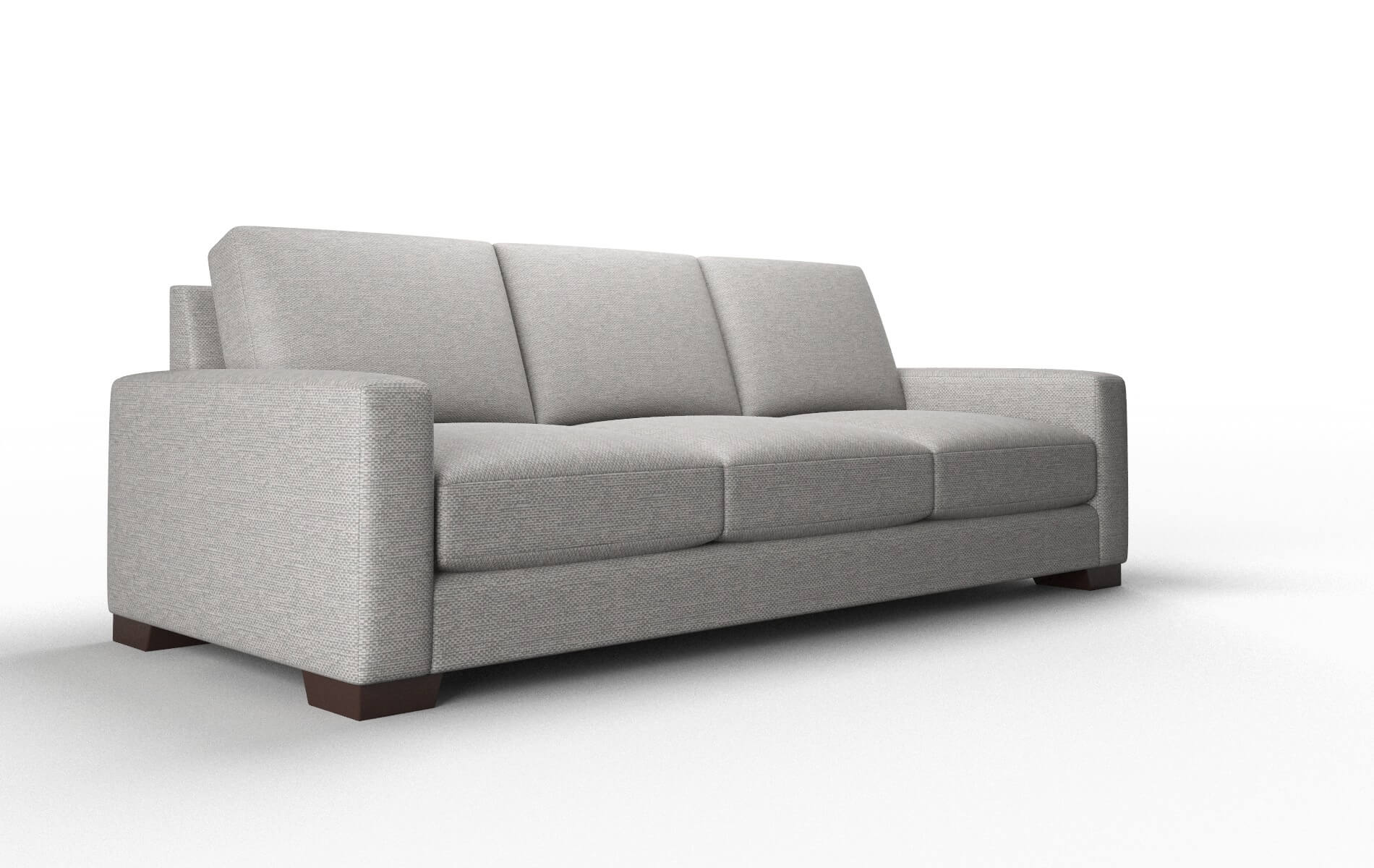 London Phoenix Smoke Sofa espresso legs 2