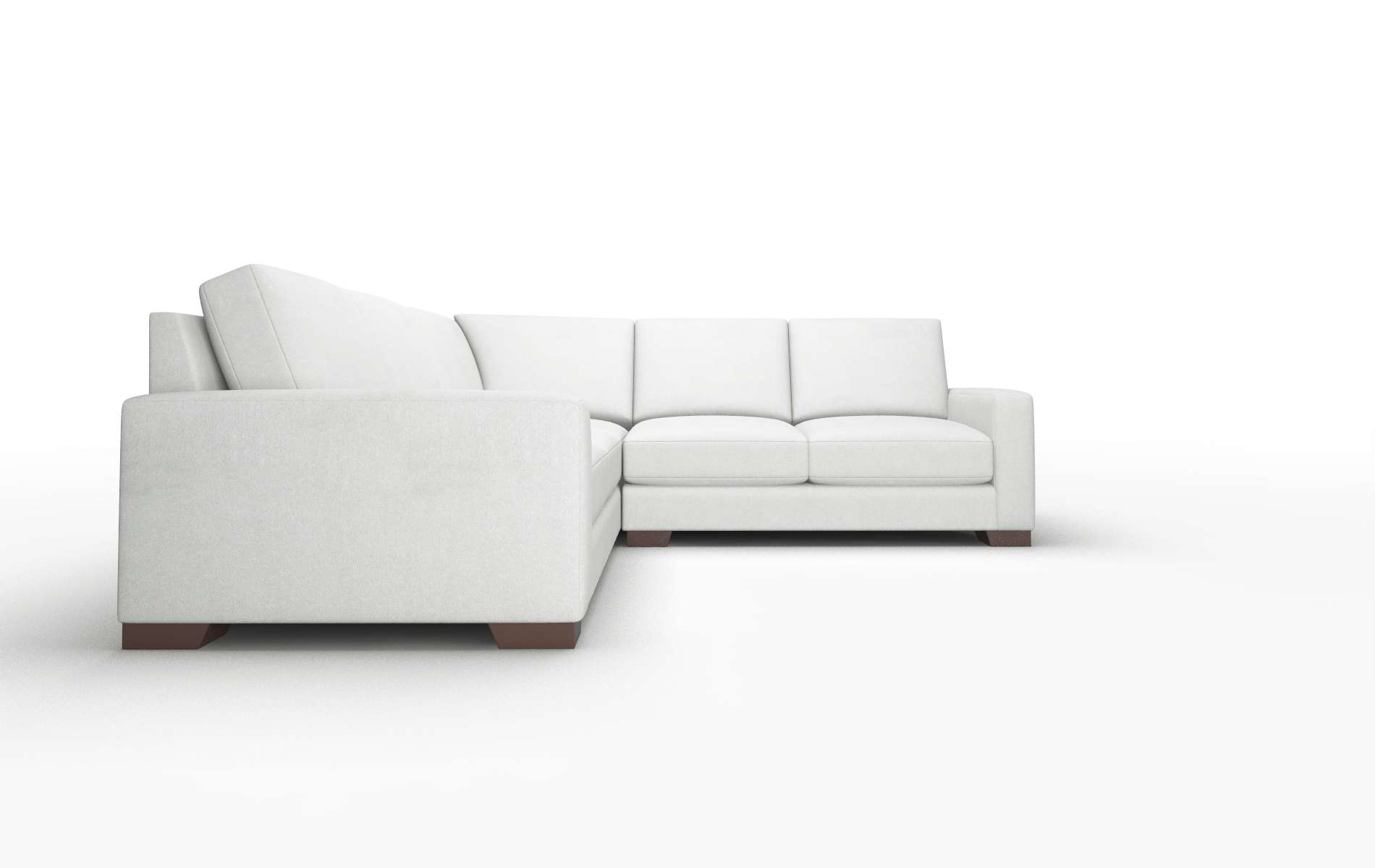 London Prisma Steam Sectional espresso legs 2