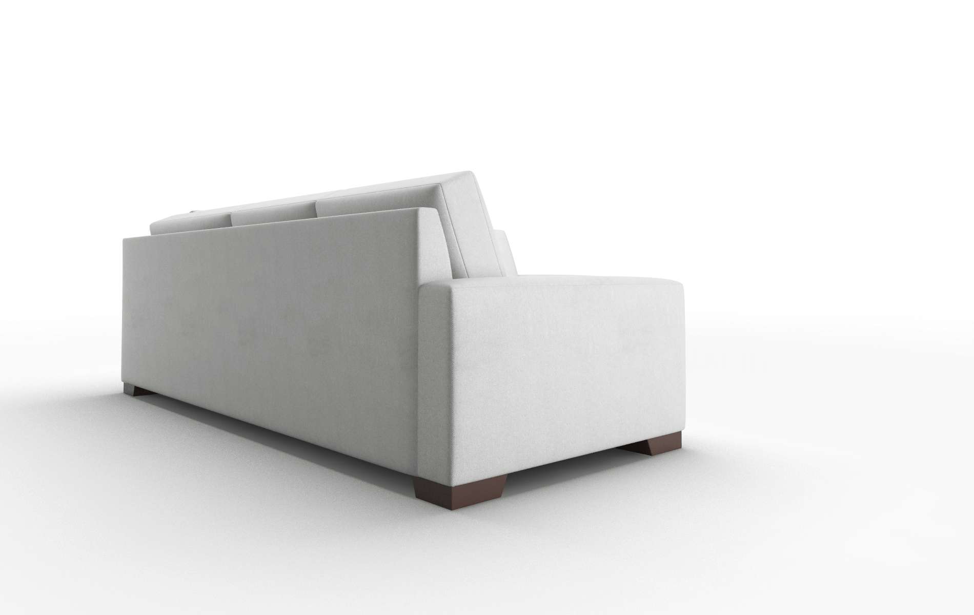 London Prisma Steam Sectional espresso legs 3
