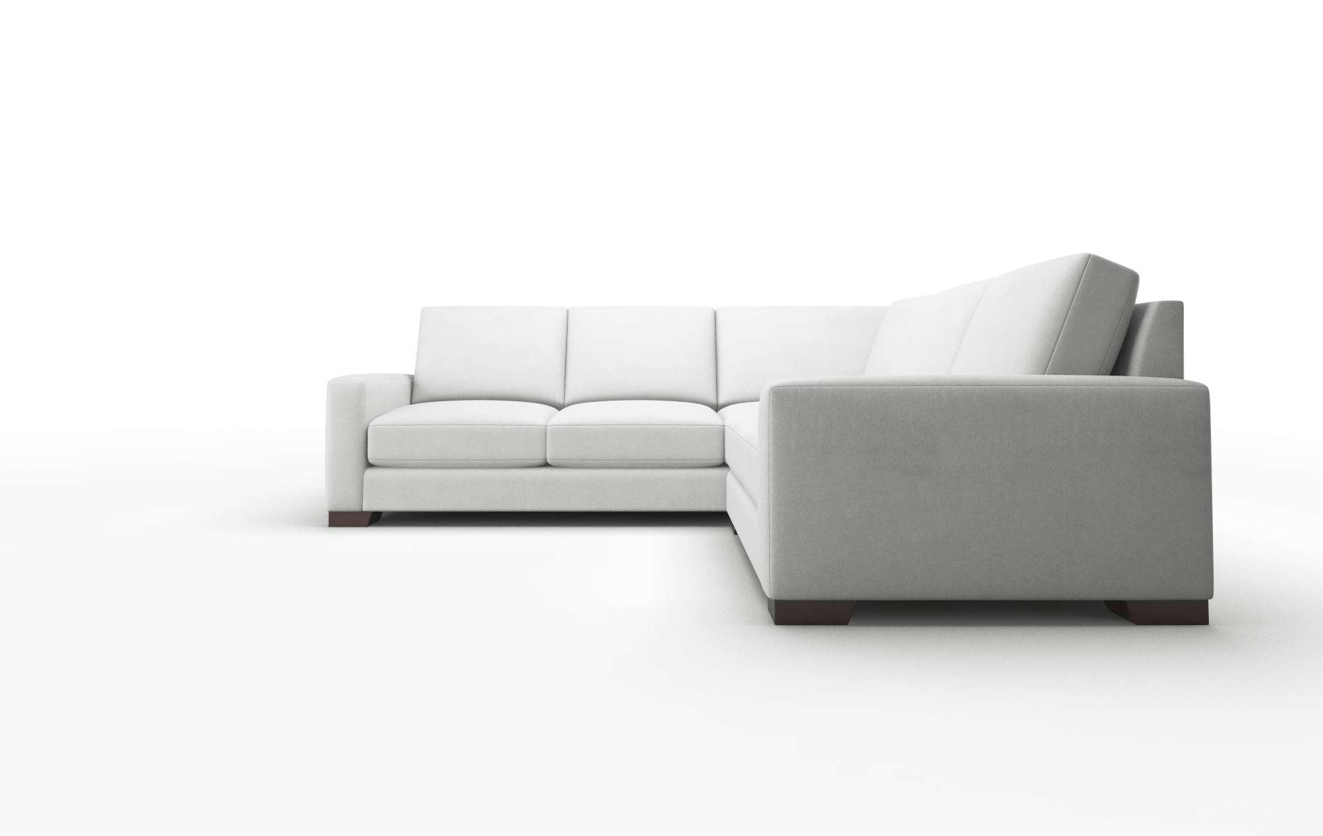 London Prisma Steam Sectional espresso legs 5