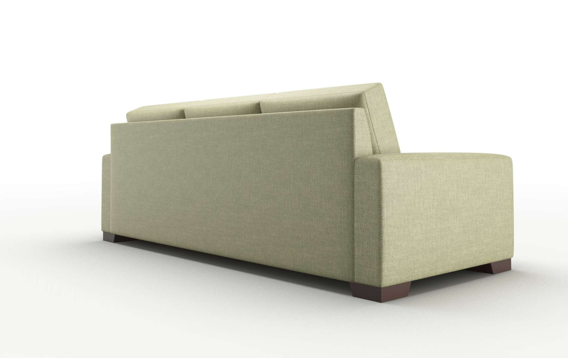 London Rocket Evergreen Sofa espresso legs 5