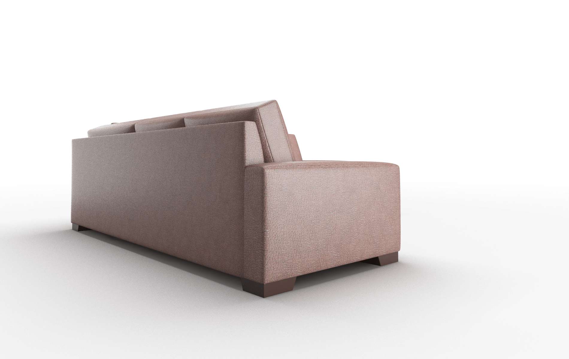 London Royale Mocha Sectional espresso legs 3