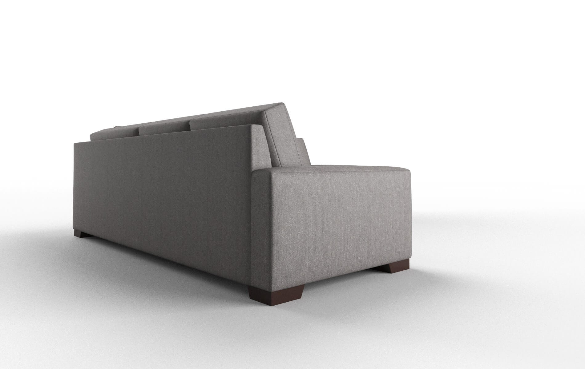 London Sasha Granite Sectional espresso legs 3