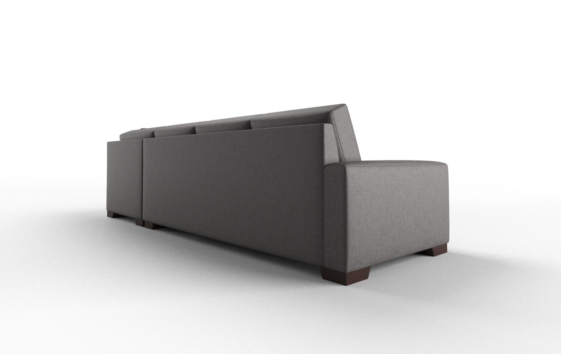 London Sasha Grey Panel espresso legs 5