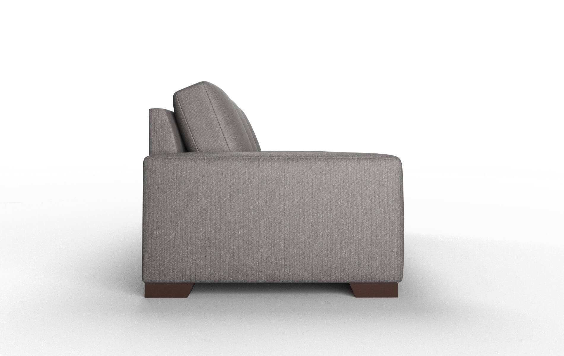 London Sasha Grey Sofa espresso legs 3
