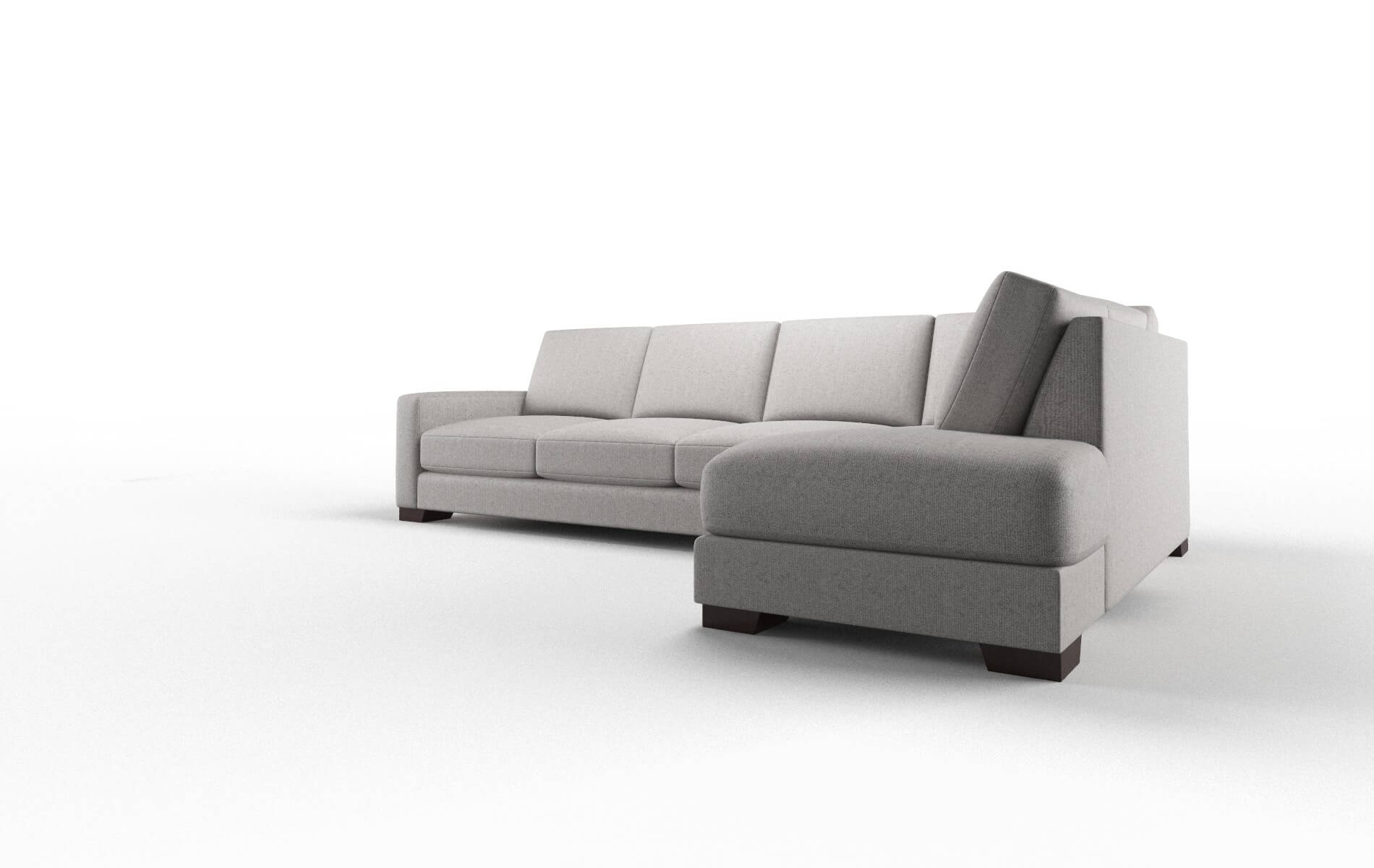 London Sasha Silver Panel espresso legs 4