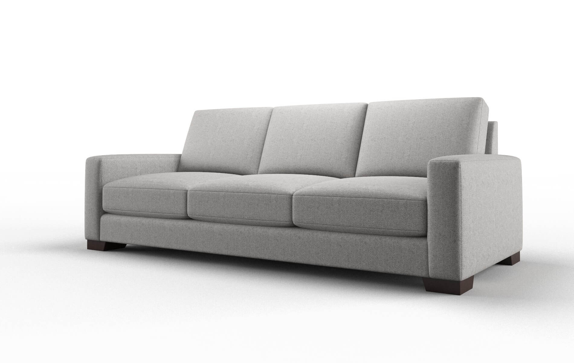 London Sasha Silver Sofa espresso legs 4