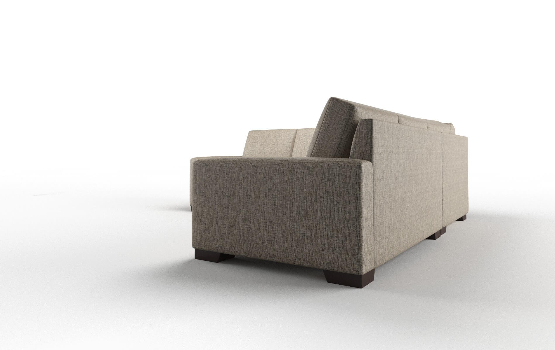 London Solifestyle 51 Sectional espresso legs 4