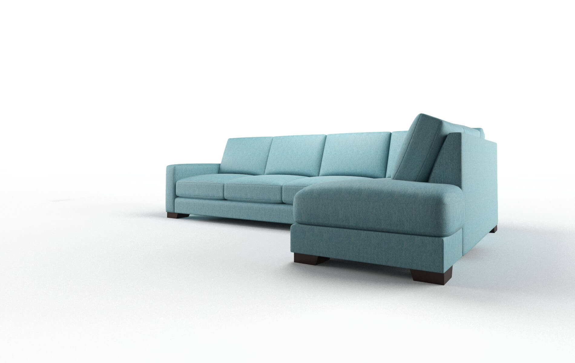 London Sorrento Denim Panel espresso legs 4