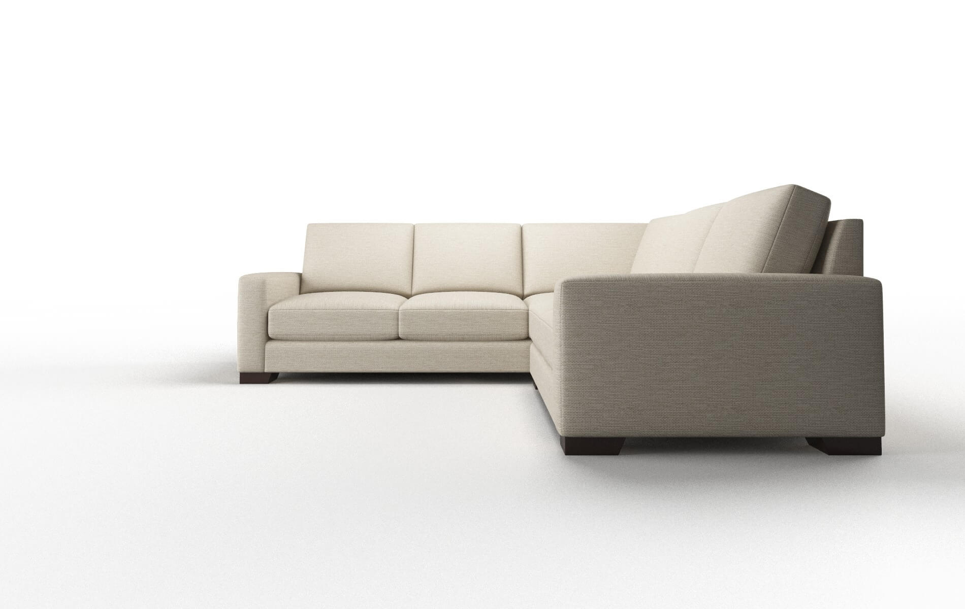 London Sosoftness 72 Sectional espresso legs 5