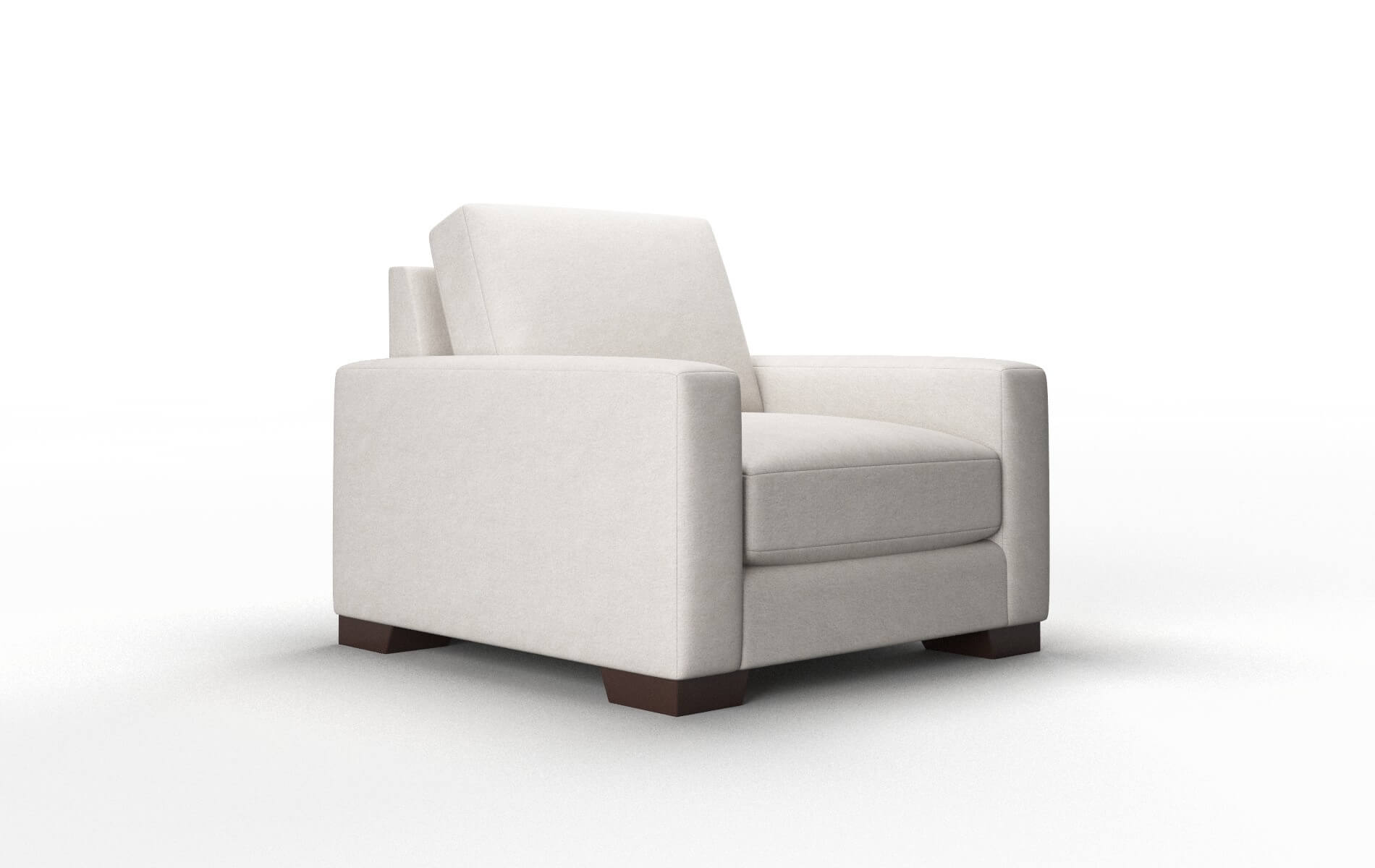 London Suave Dove Chair espresso legs 2