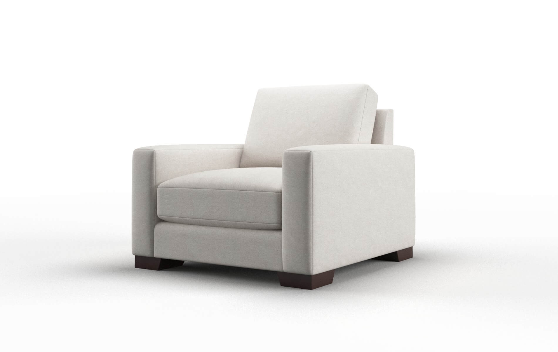 London Suave Dove Chair espresso legs 4