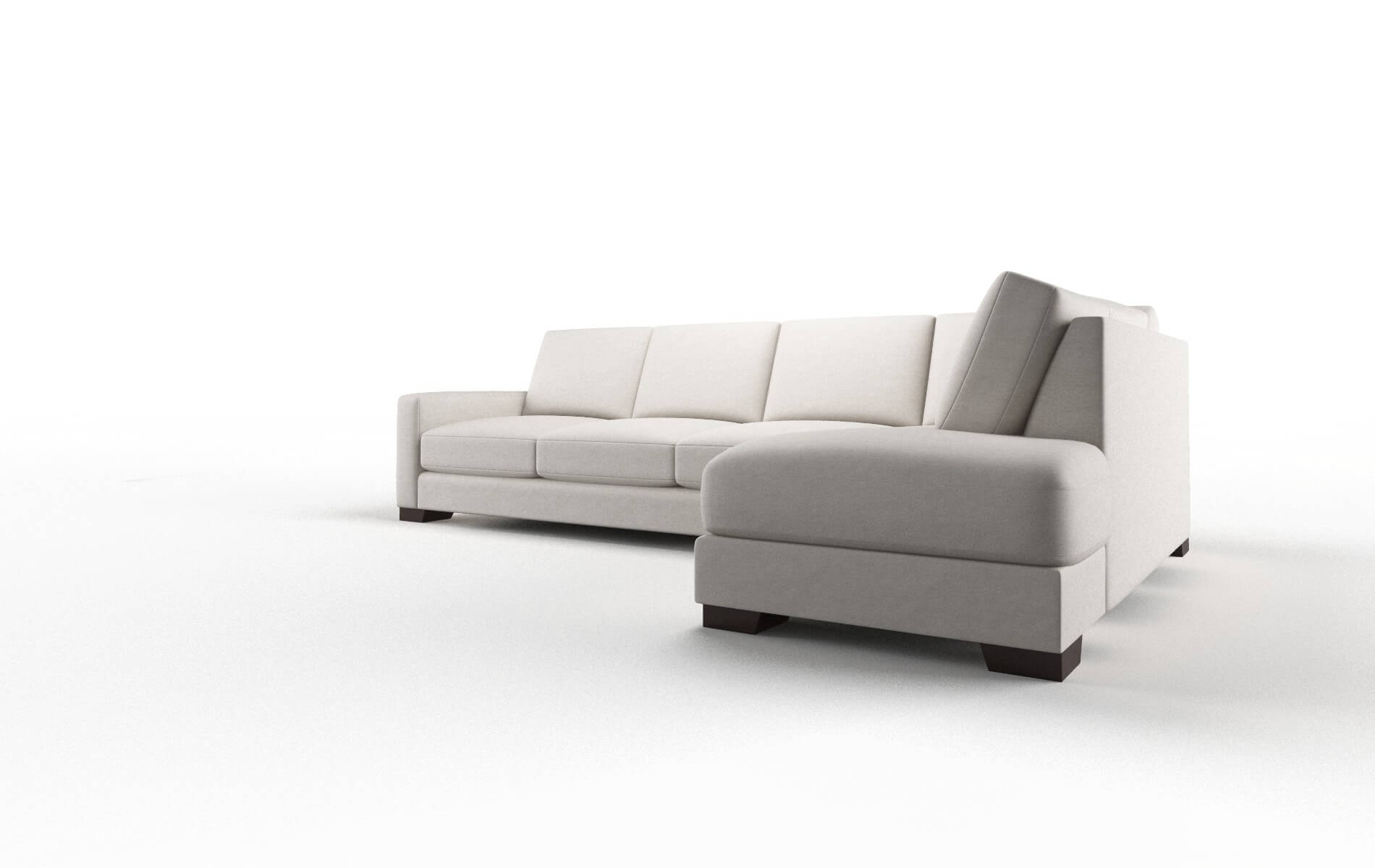 London Suave Dove Panel espresso legs 4