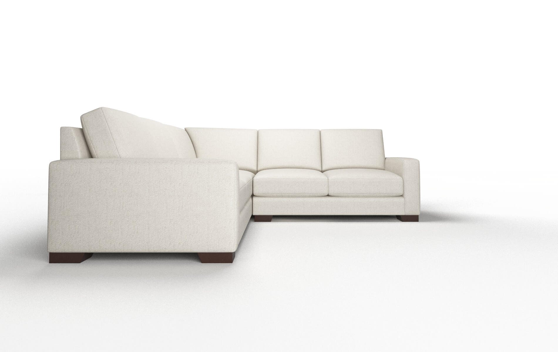 London Terrain Natural Sectional espresso legs 2
