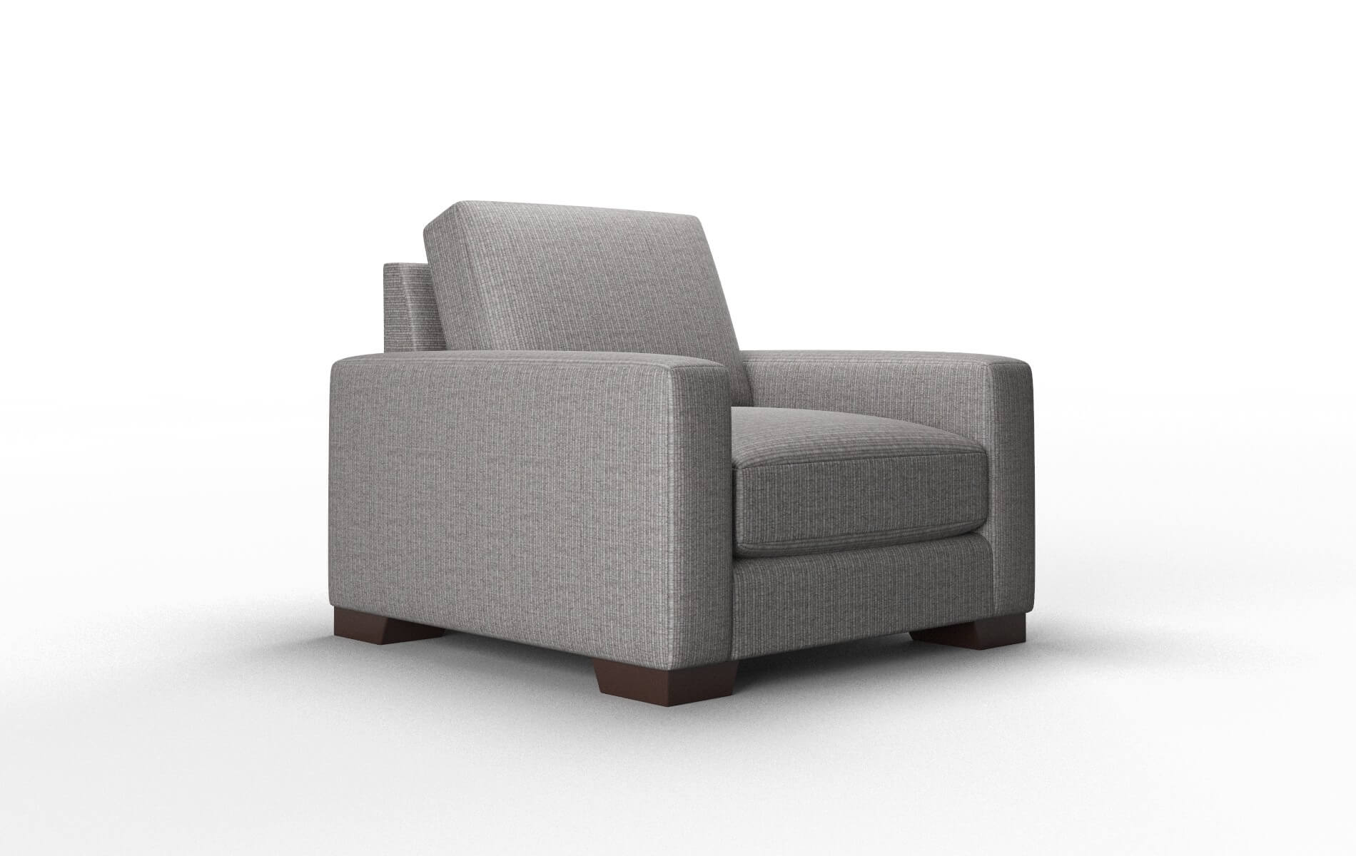London Terrain Oatmeal Chair espresso legs 2