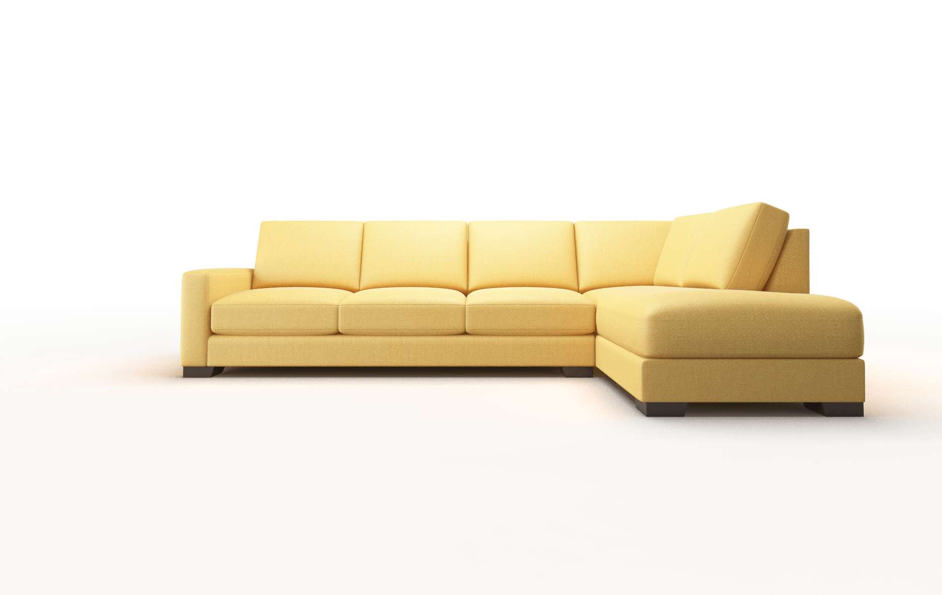 London Tess Turmeric Panel espresso legs 1