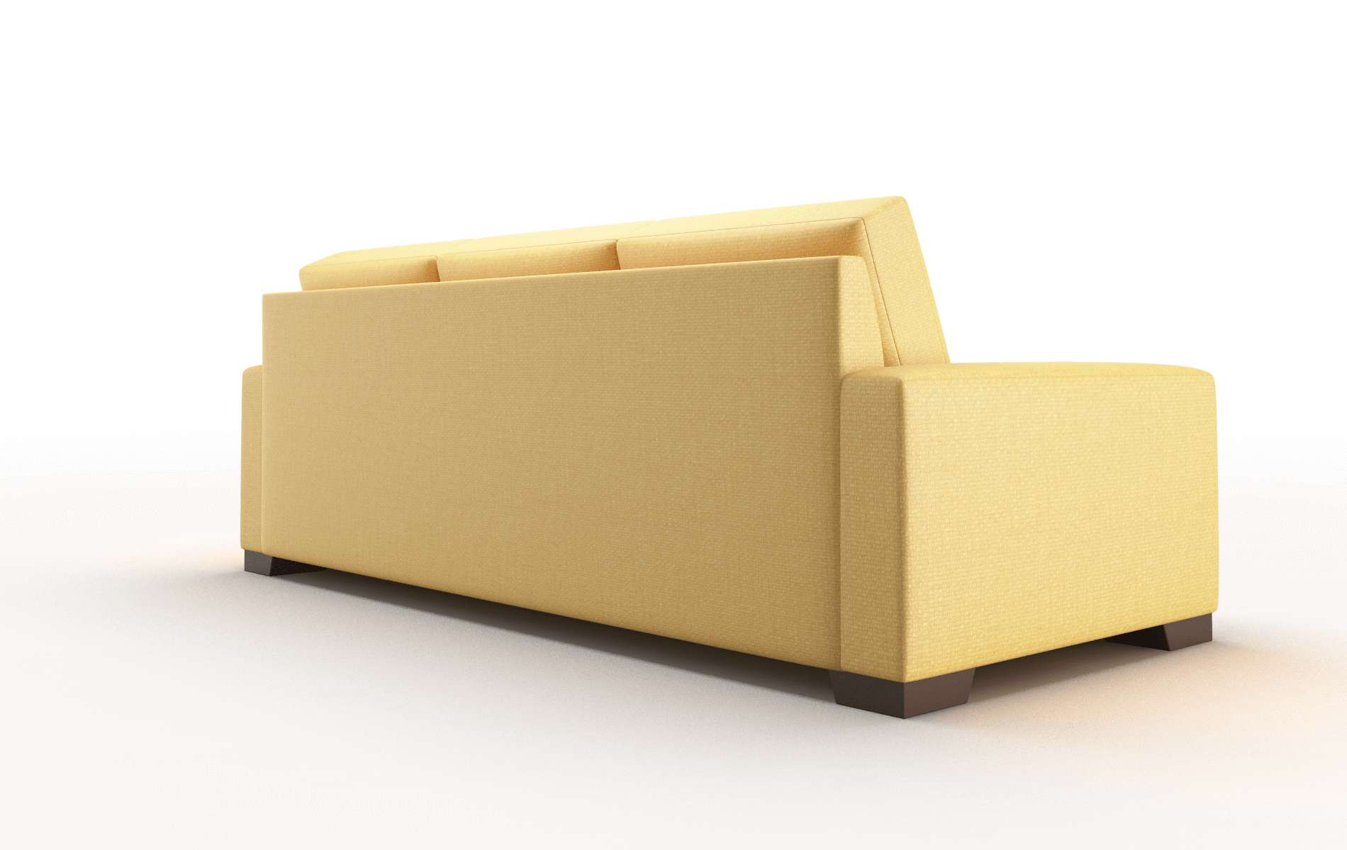 London Tess Turmeric Sofa espresso legs 5