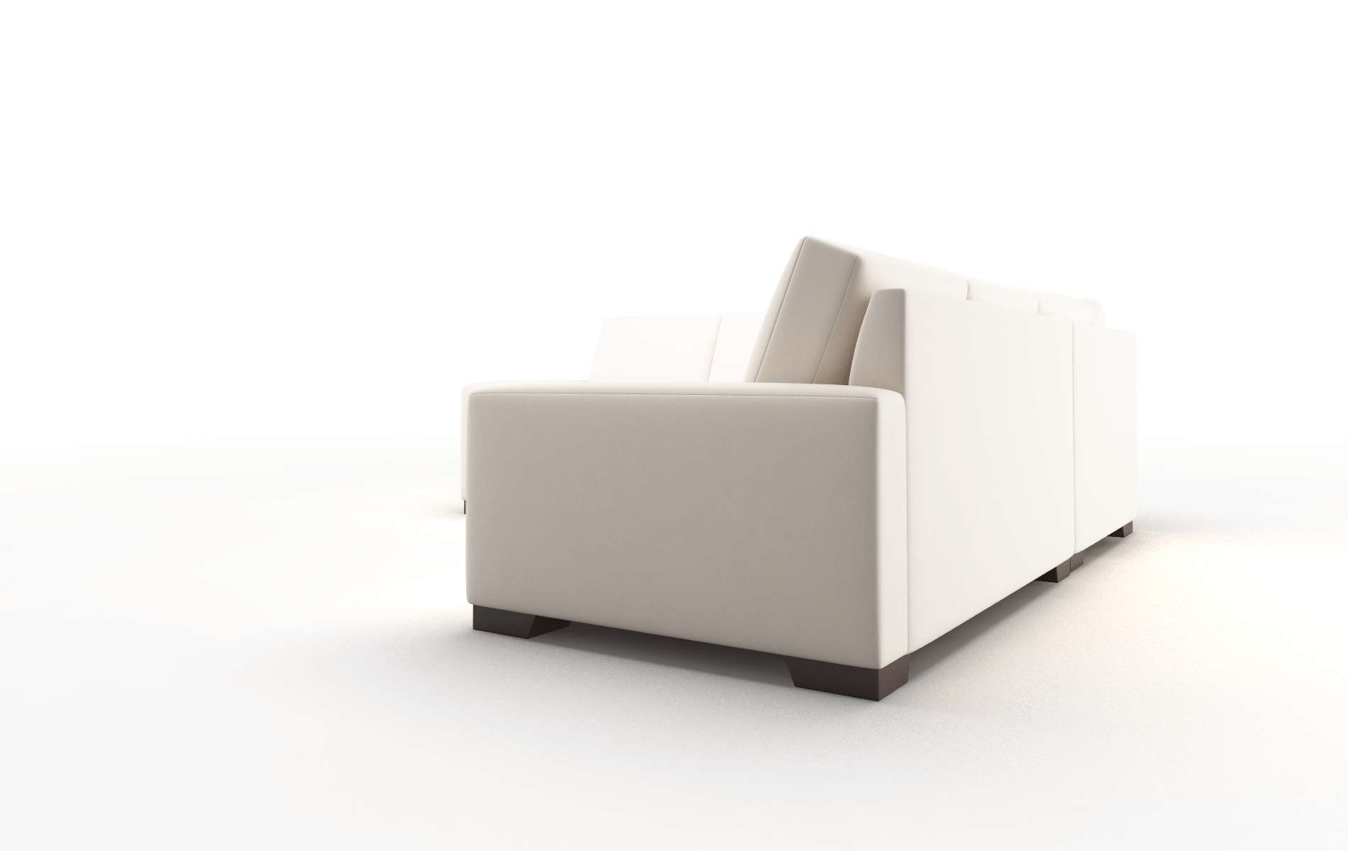 London Urban_d Snow Sectional espresso legs 4