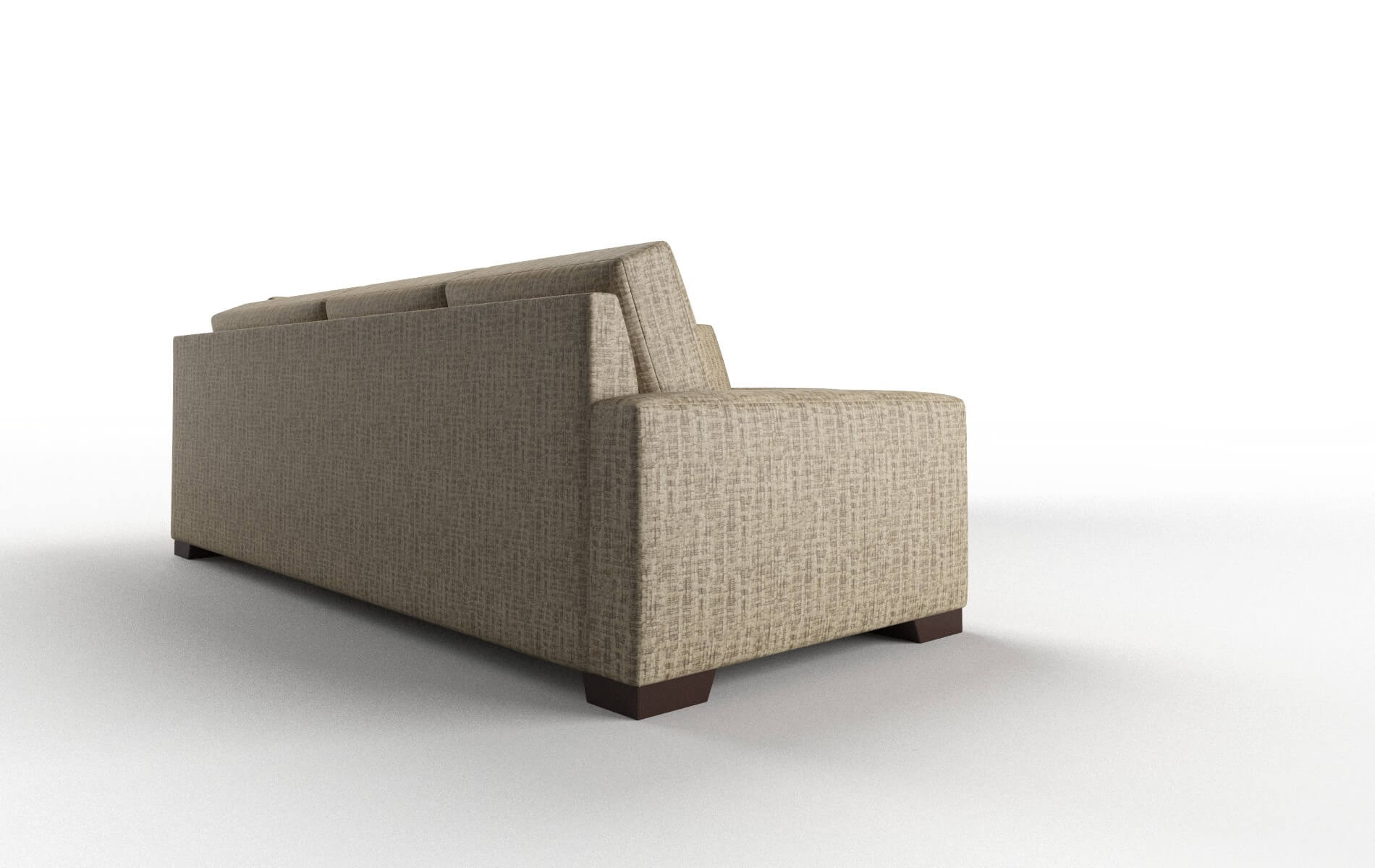 London Venus Mocha Sectional espresso legs 3