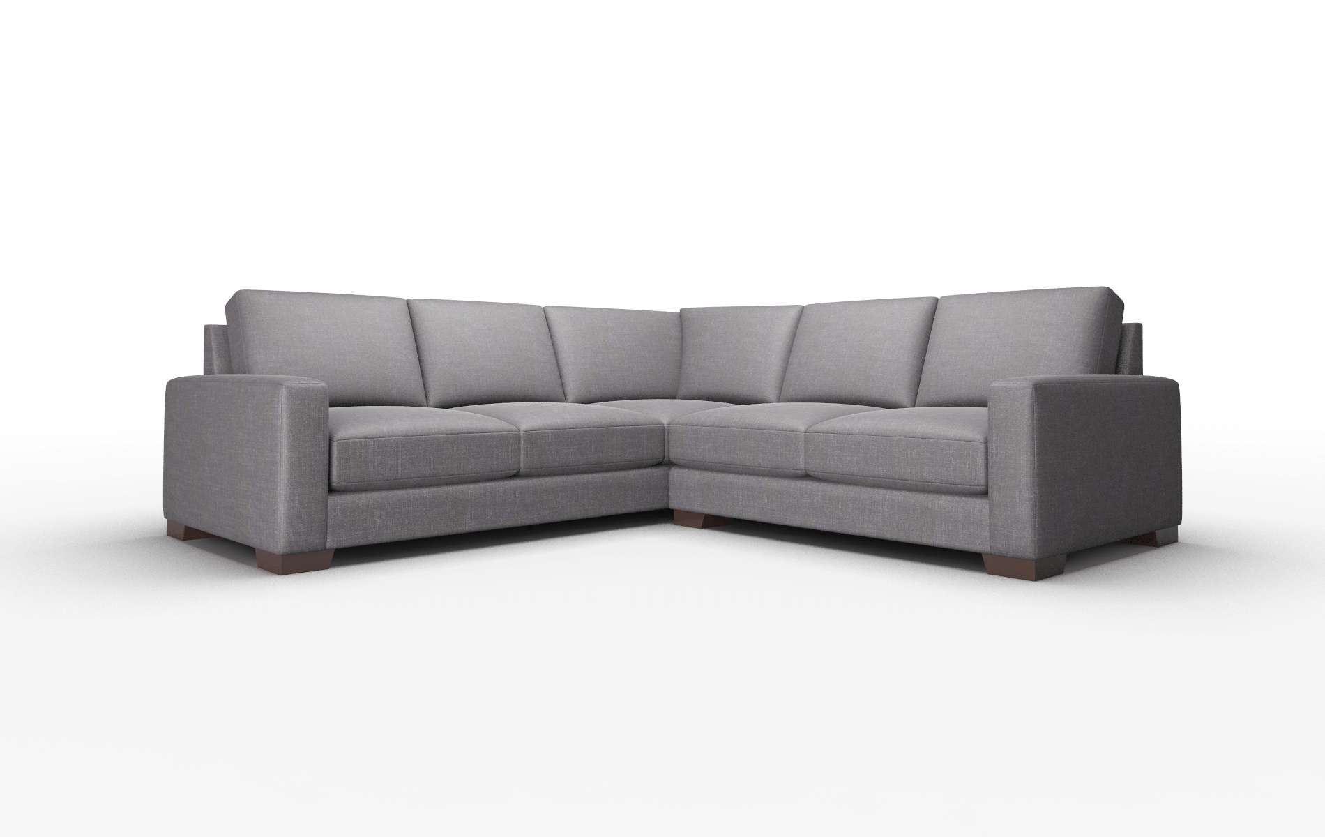 London Venus Onyx Sectional espresso legs 1